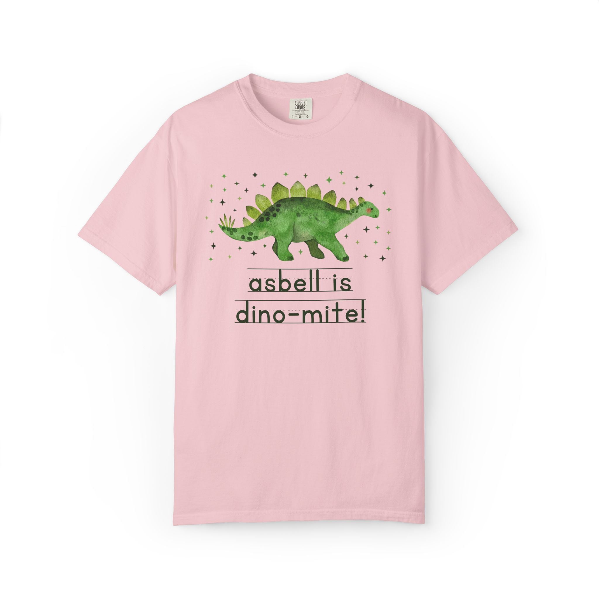 Asbell Elementary Tee Shirt: Asbell is Dino - Mite! | FPS + Opal and June T-Shirt, Fayetteville Public Schools - Opal and June