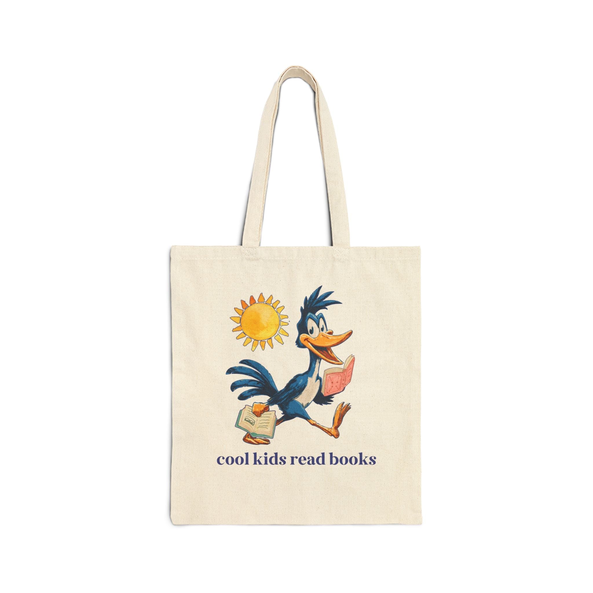 Asbell Elementary Tote Bag: Cool Kids Read Books - Opal and June