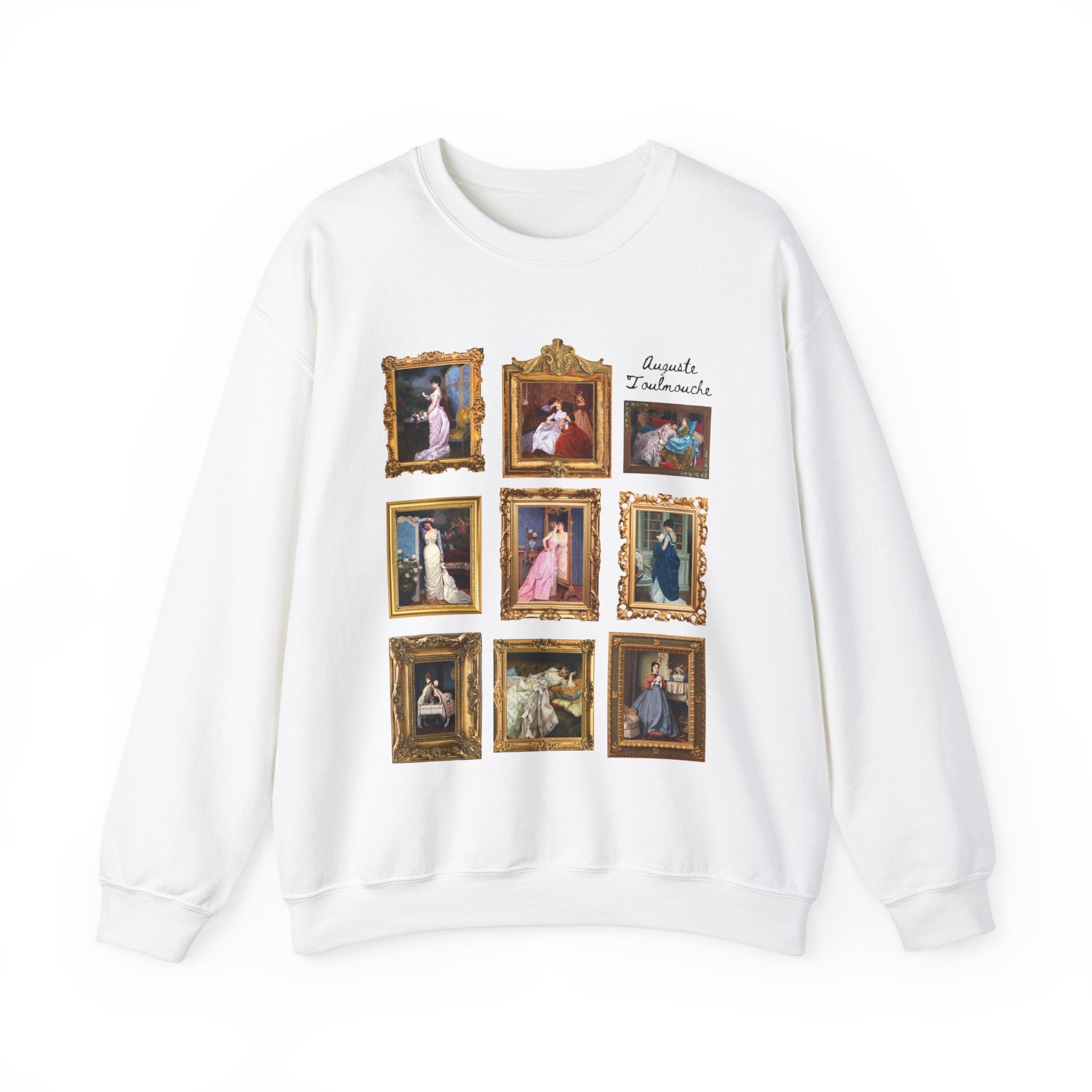 Auguste Toulmouche Famous Paintings - Opal and June