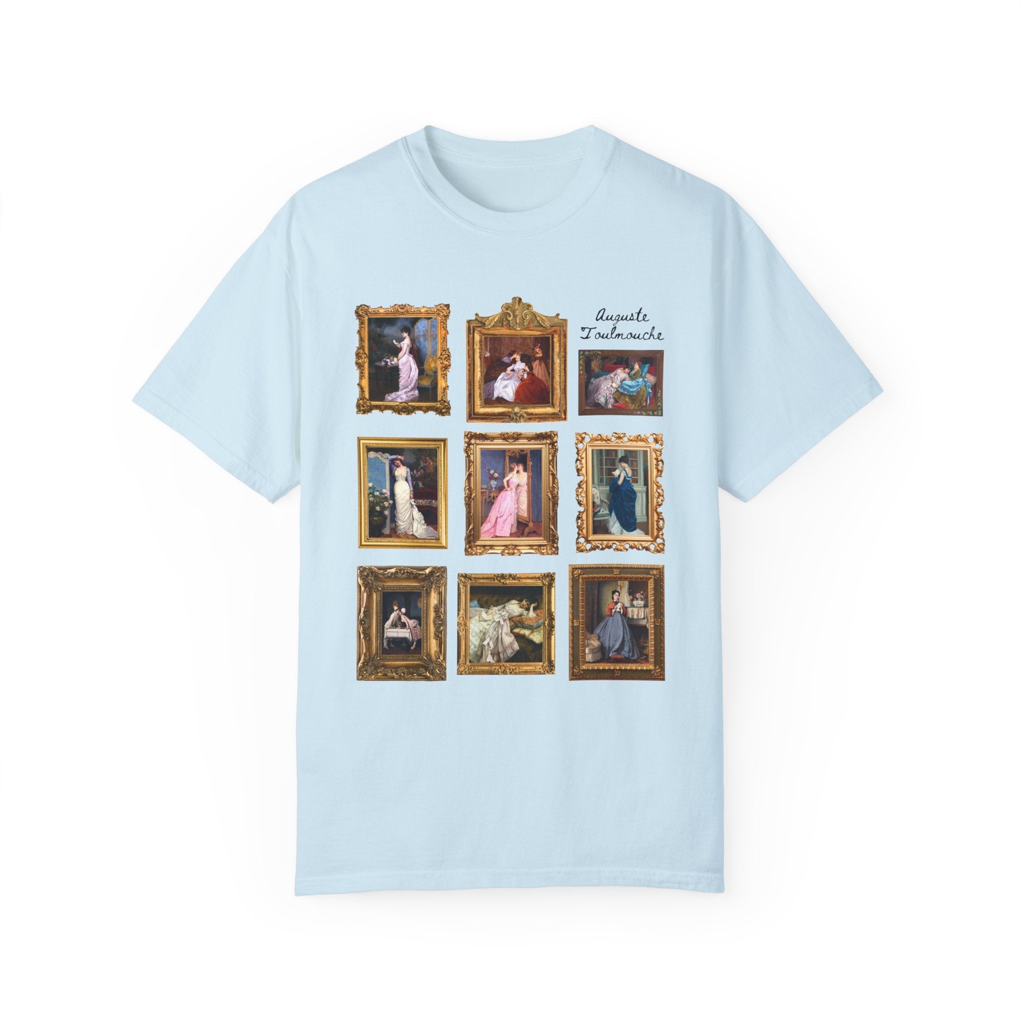 Auguste Toulmouche Famous Paintings T-Shirt - Opal and June