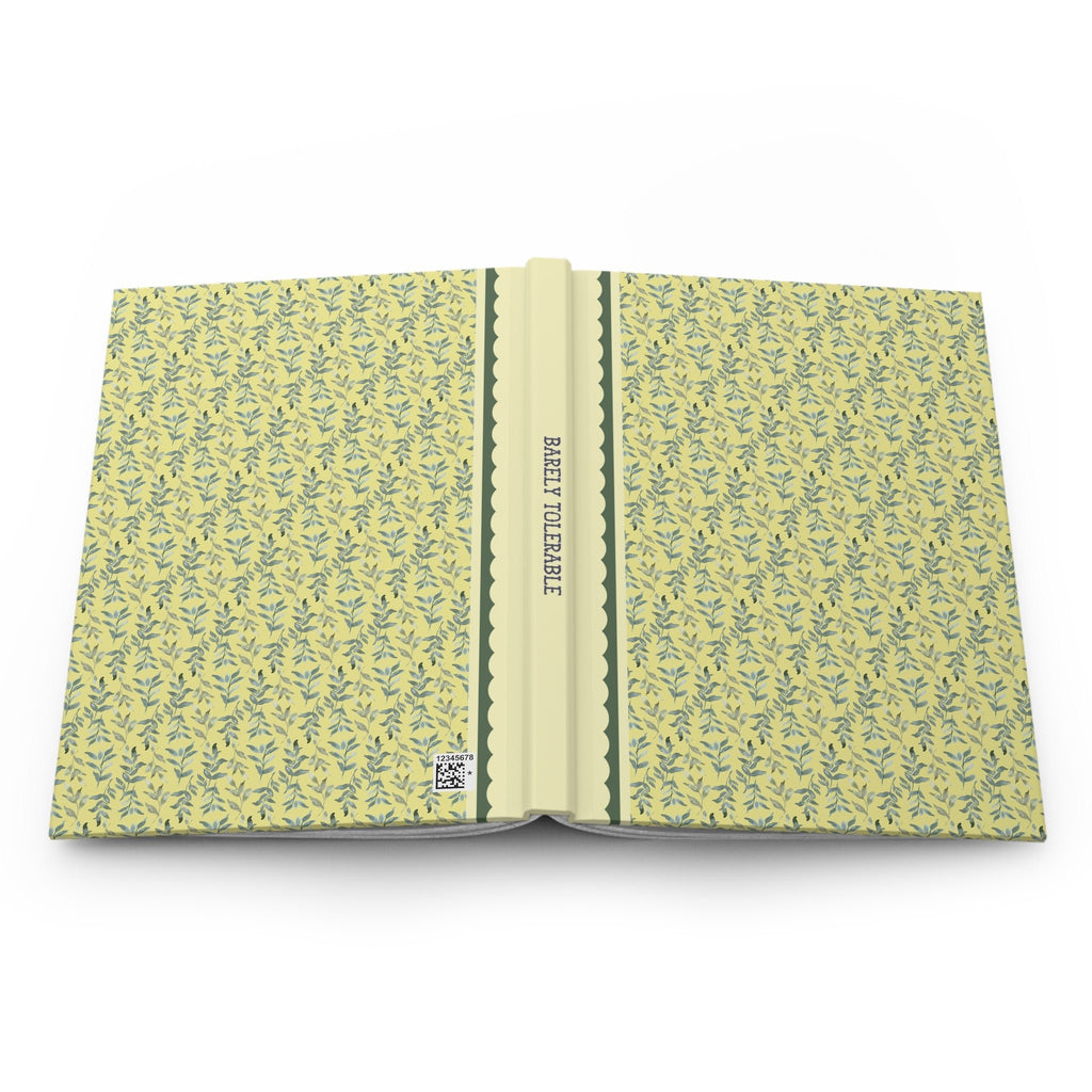 Barely Tolerable Notebook - Opal and June