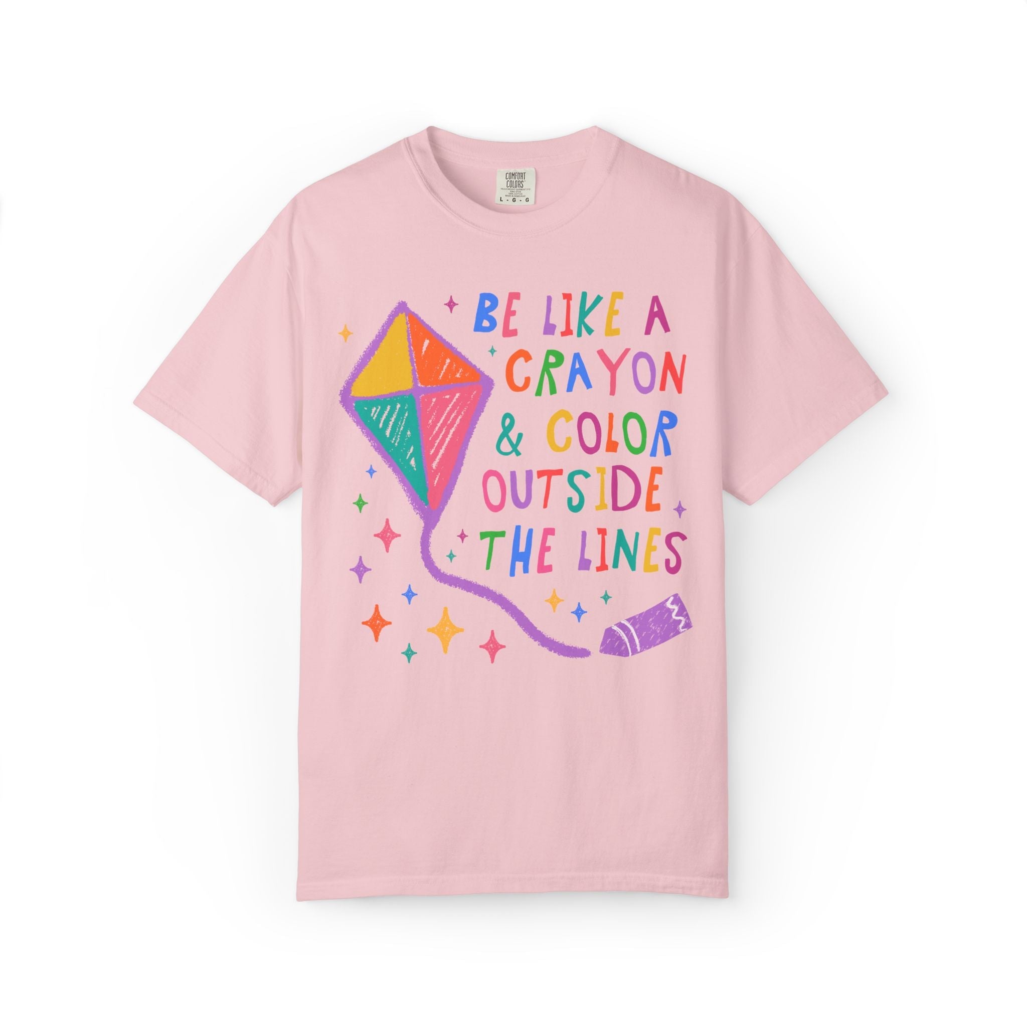 Be Like a Crayon and Color Outside the Lines - Opal and June
