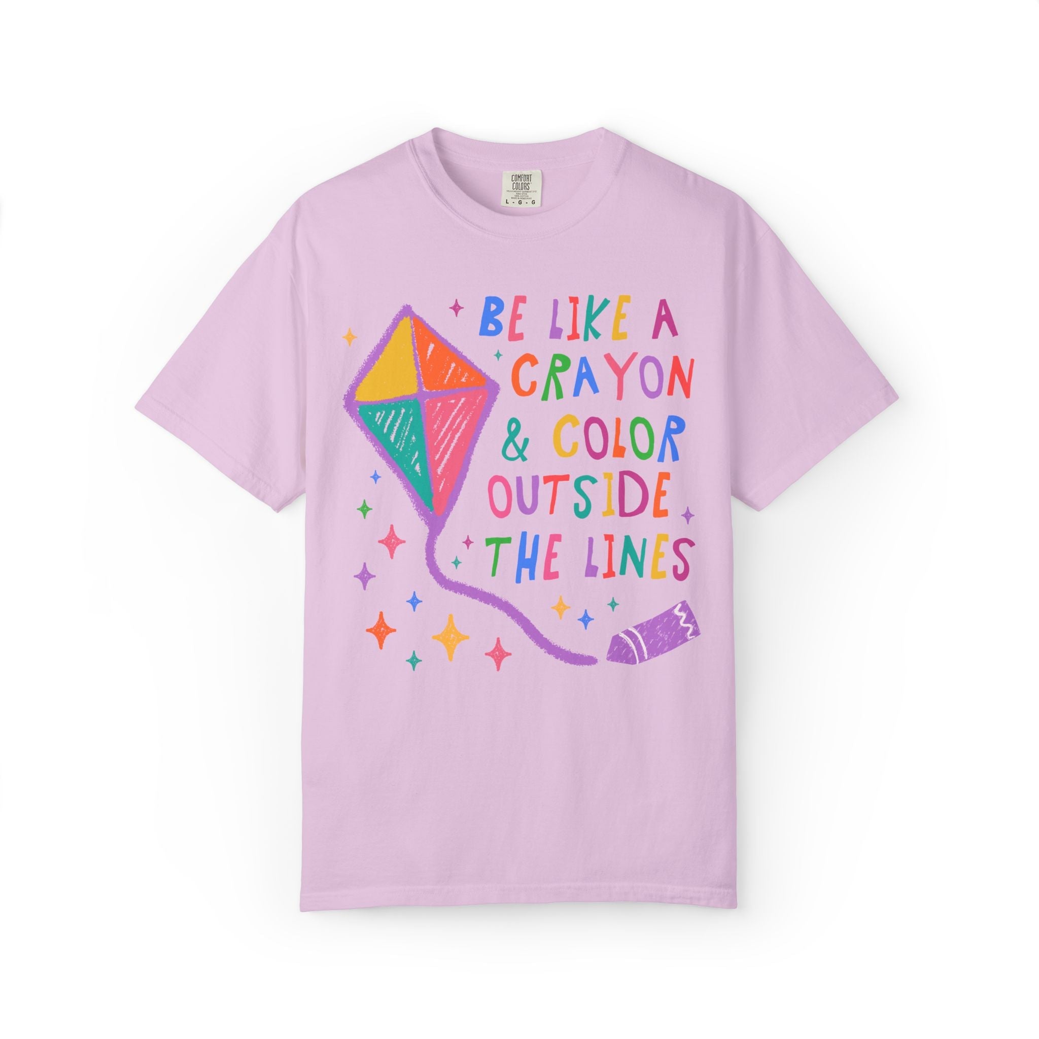 Be Like a Crayon and Color Outside the Lines - Opal and June