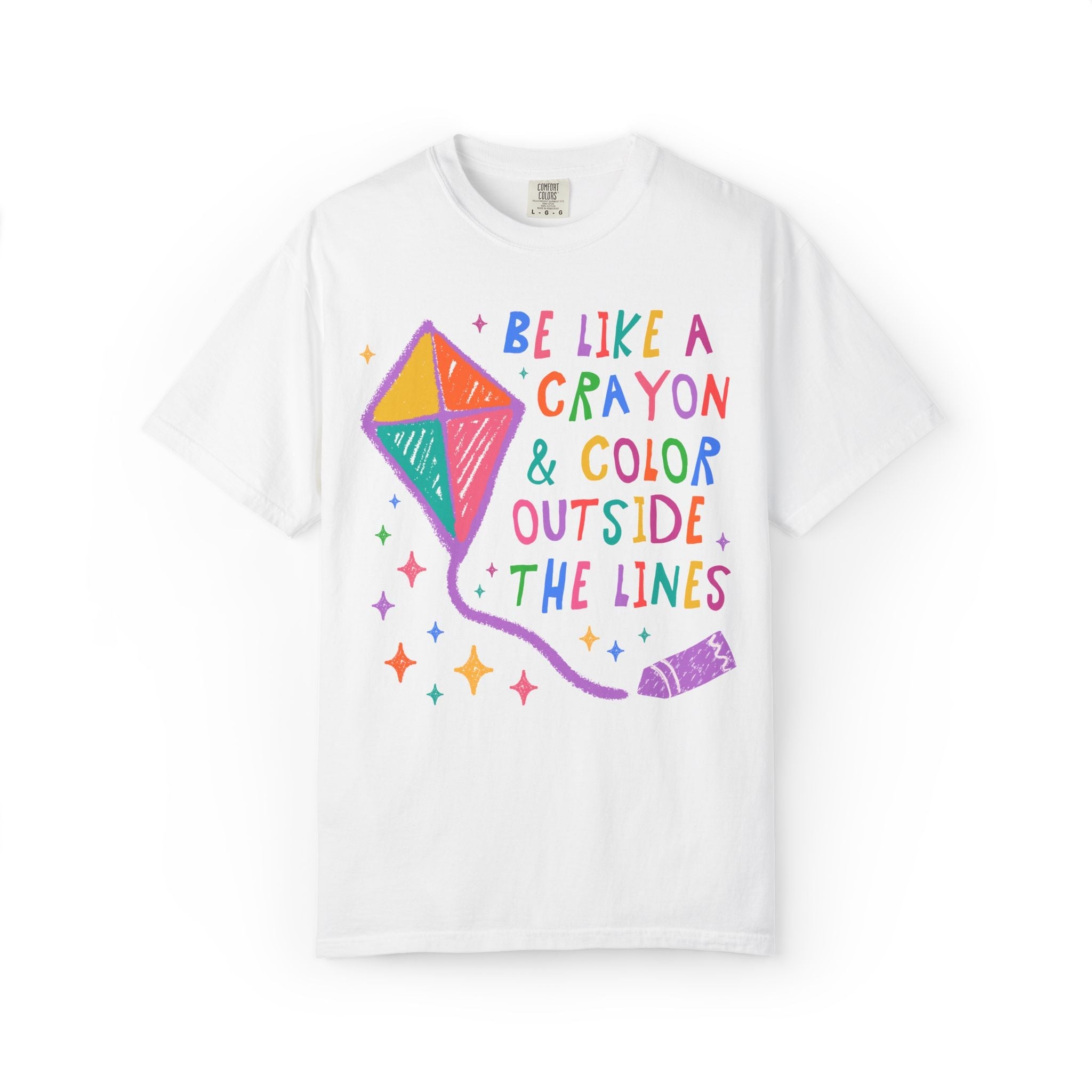 Be Like a Crayon and Color Outside the Lines - Opal and June