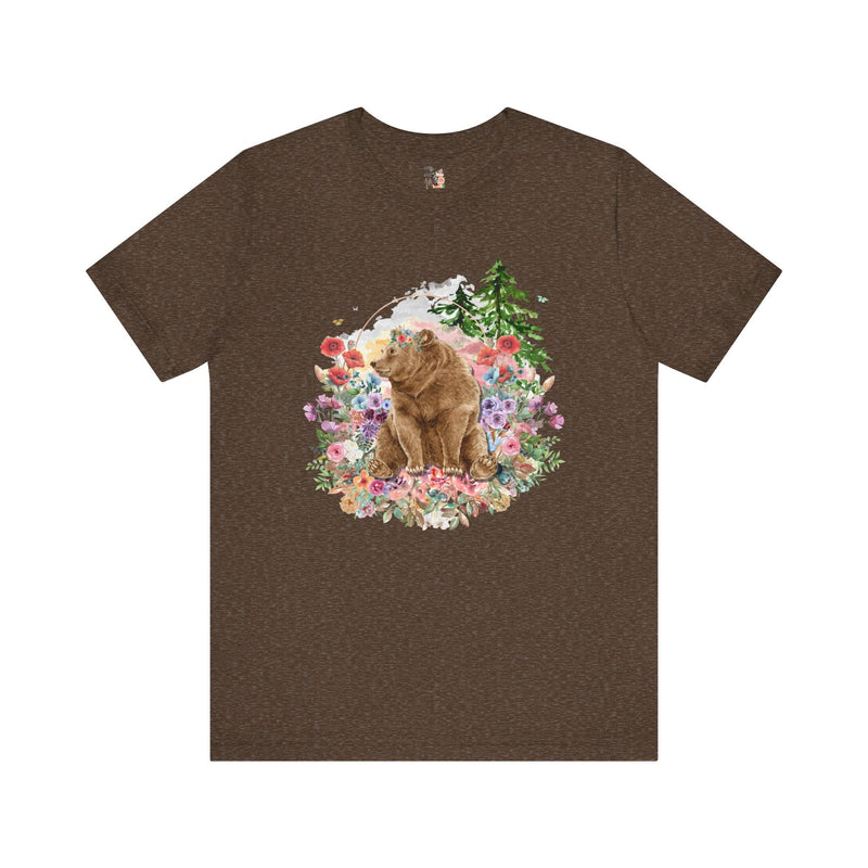 Bear in Nature T-Shirt - Opal and June