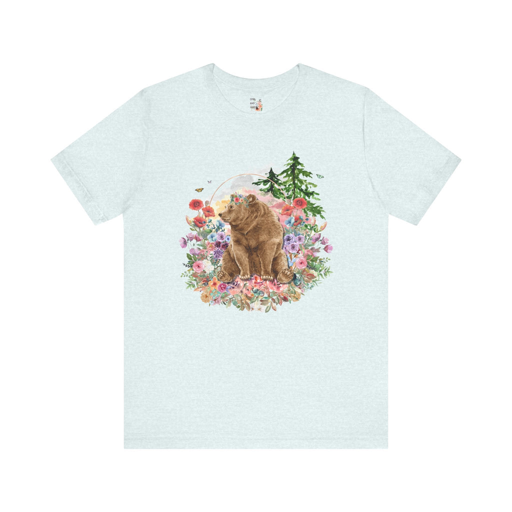 Bear in Nature T-Shirt - Opal and June