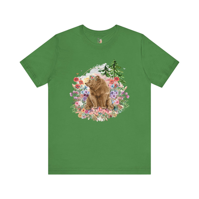 Bear in Nature T-Shirt - Opal and June