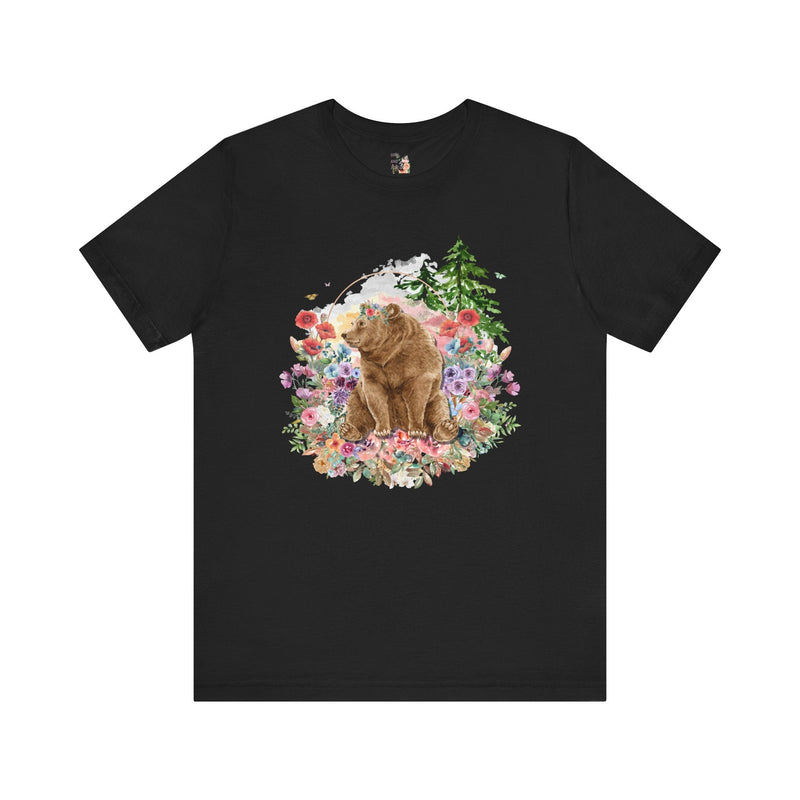 Bear in Nature T-Shirt - Opal and June