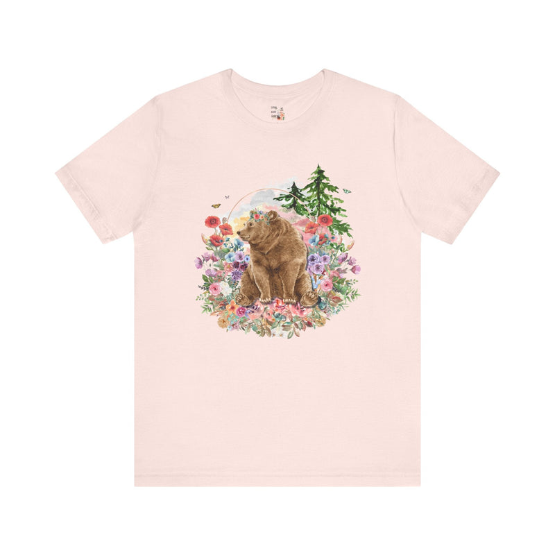 Bear in Nature T-Shirt - Opal and June