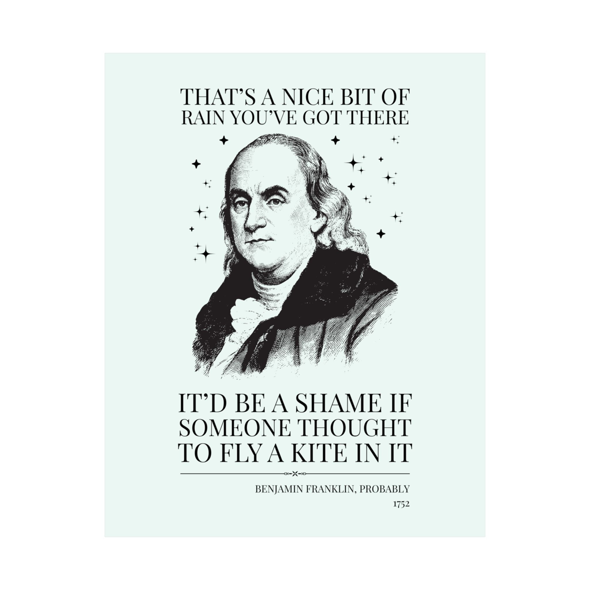 Benjamin Franklin: Fly a Kite - Opal and June
