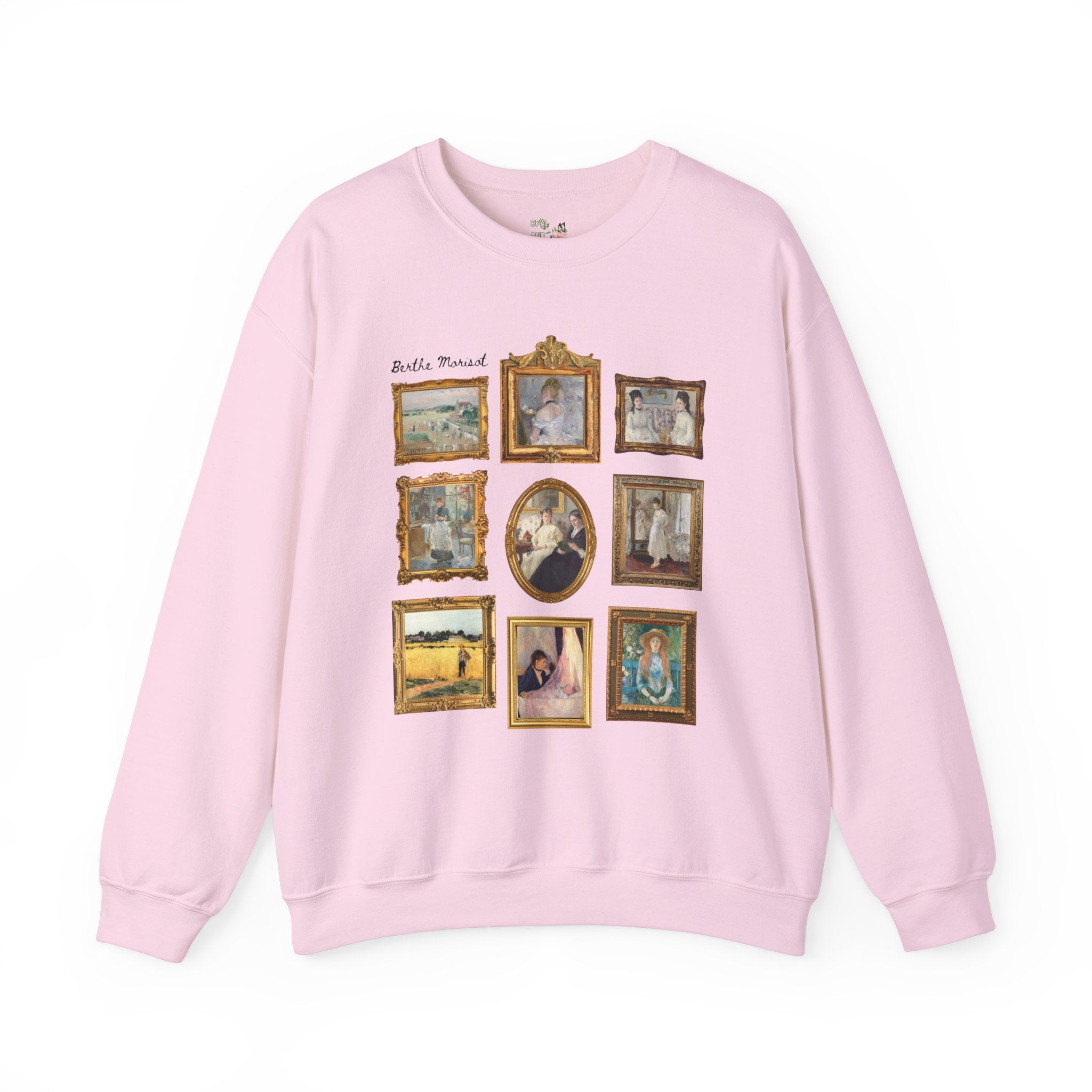 Berthe Morisot Sweatshirt: Famous Paintings, French Impressionist Movement, Gallery Wall Vibes, Humanites Major Gift, Cozy Art History Shirt - Opal and June