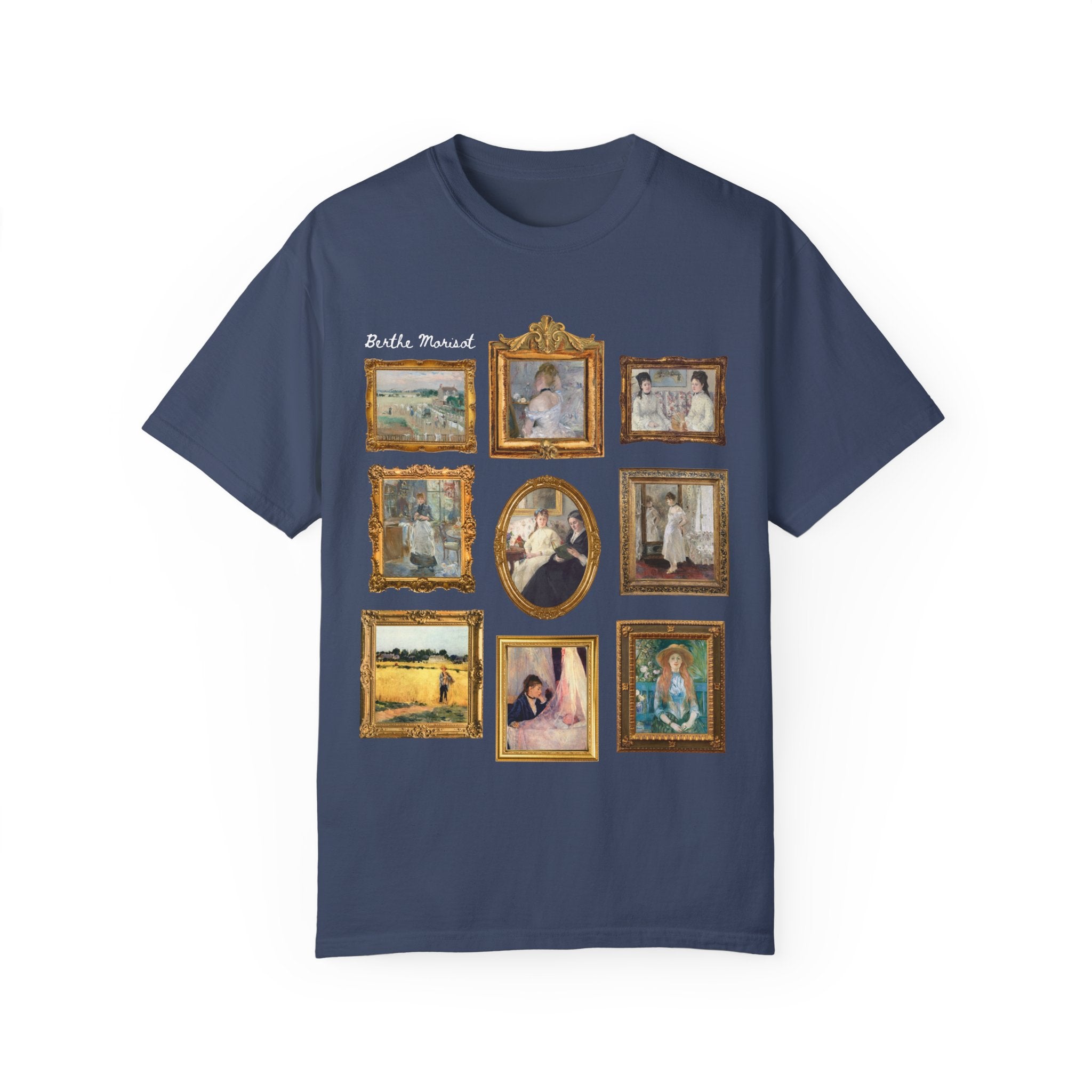 Berthe Morisot Tee Shirt: Famous Paintings, French Impressionist Movement, Gallery Wall Vibes, Humanites Major Gift, Cozy Art History Shirt - Opal and June