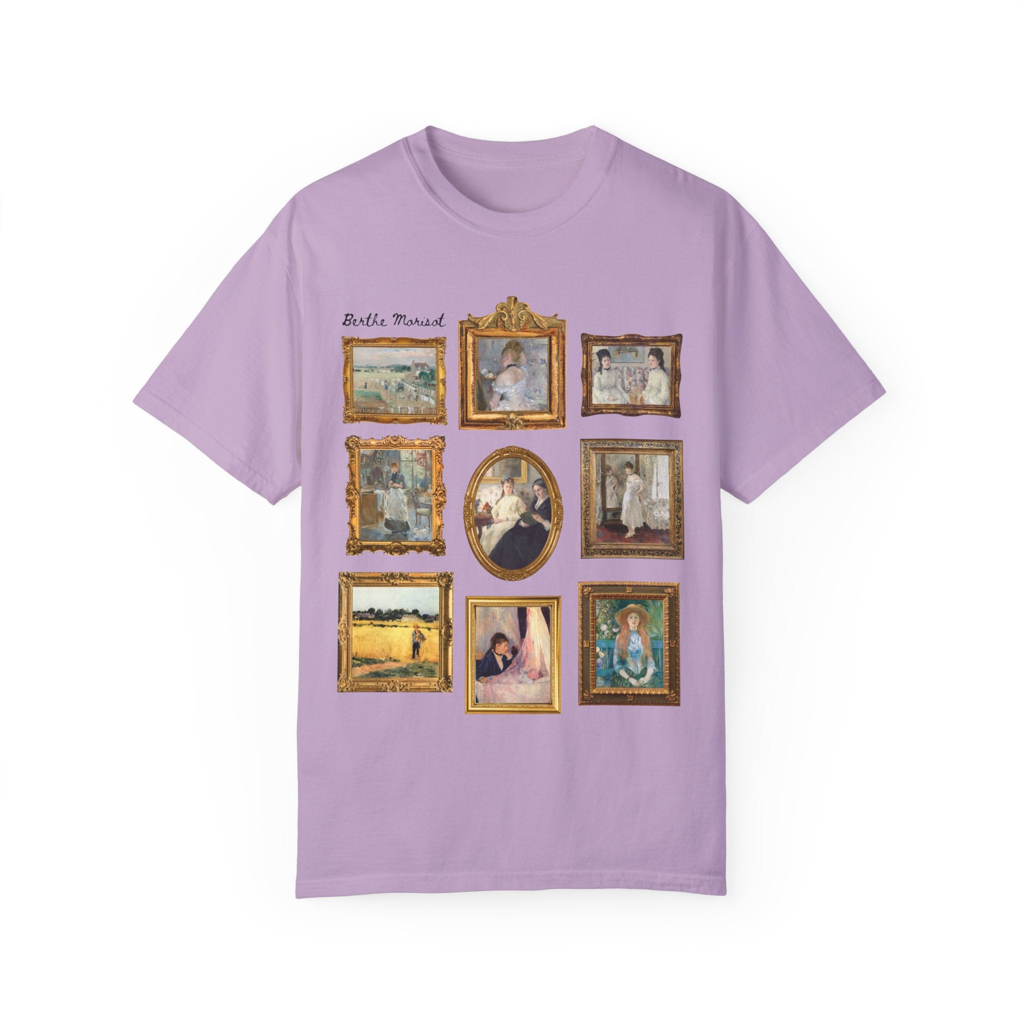 Berthe Morisot Tee Shirt: Famous Paintings, French Impressionist Movement, Gallery Wall Vibes, Humanites Major Gift, Cozy Art History Shirt - Opal and June