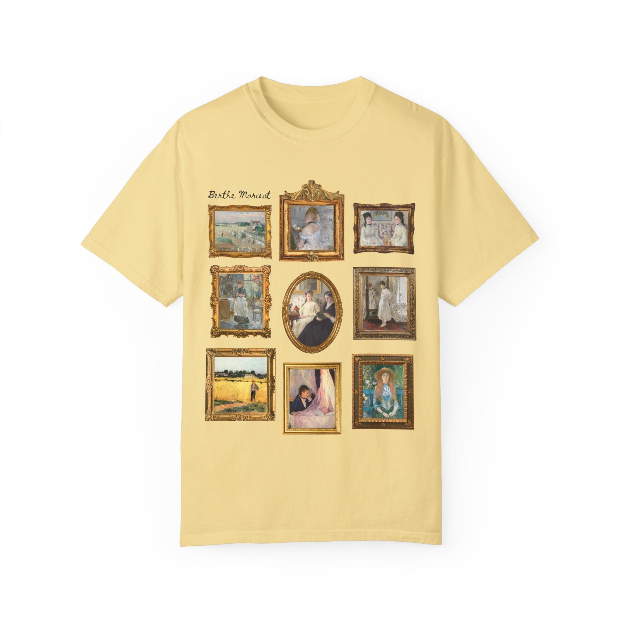 Berthe Morisot Tee Shirt: Famous Paintings, French Impressionist Movement, Gallery Wall Vibes, Humanites Major Gift, Cozy Art History Shirt - Opal and June