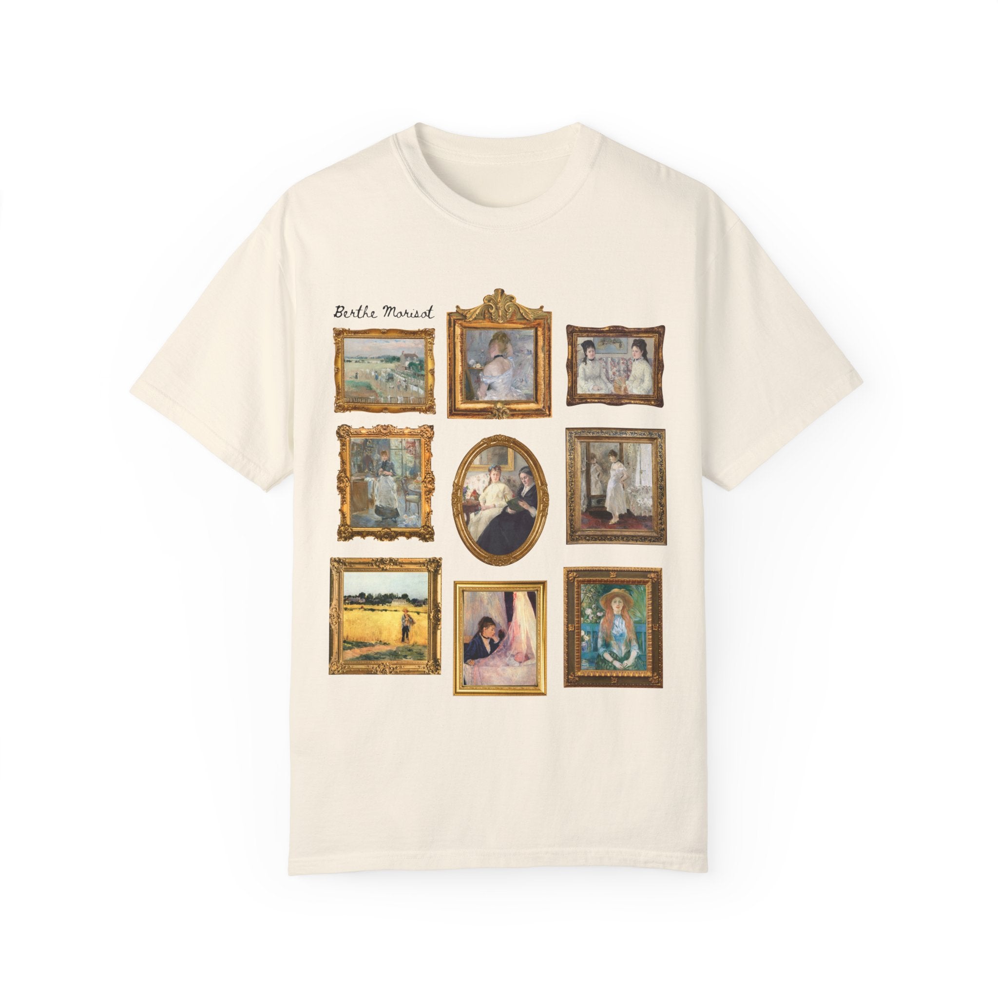 Berthe Morisot Tee Shirt: Famous Paintings, French Impressionist Movement, Gallery Wall Vibes, Humanites Major Gift, Cozy Art History Shirt - Opal and June