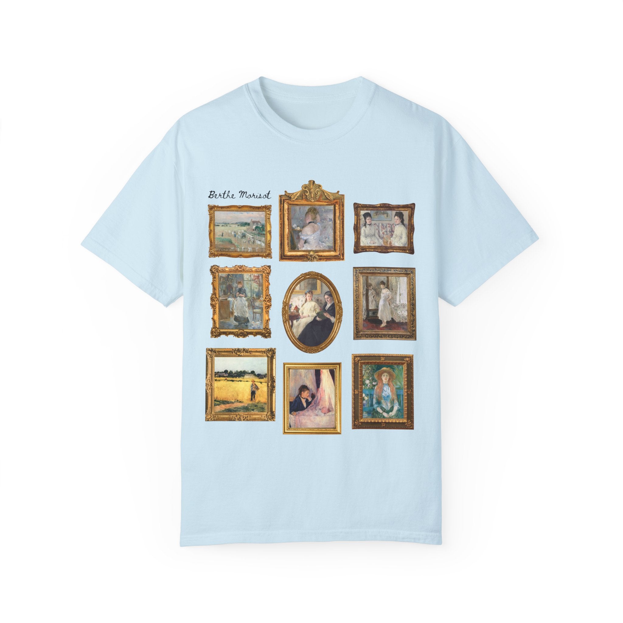 Berthe Morisot Tee Shirt: Famous Paintings, French Impressionist Movement, Gallery Wall Vibes, Humanites Major Gift, Cozy Art History Shirt - Opal and June