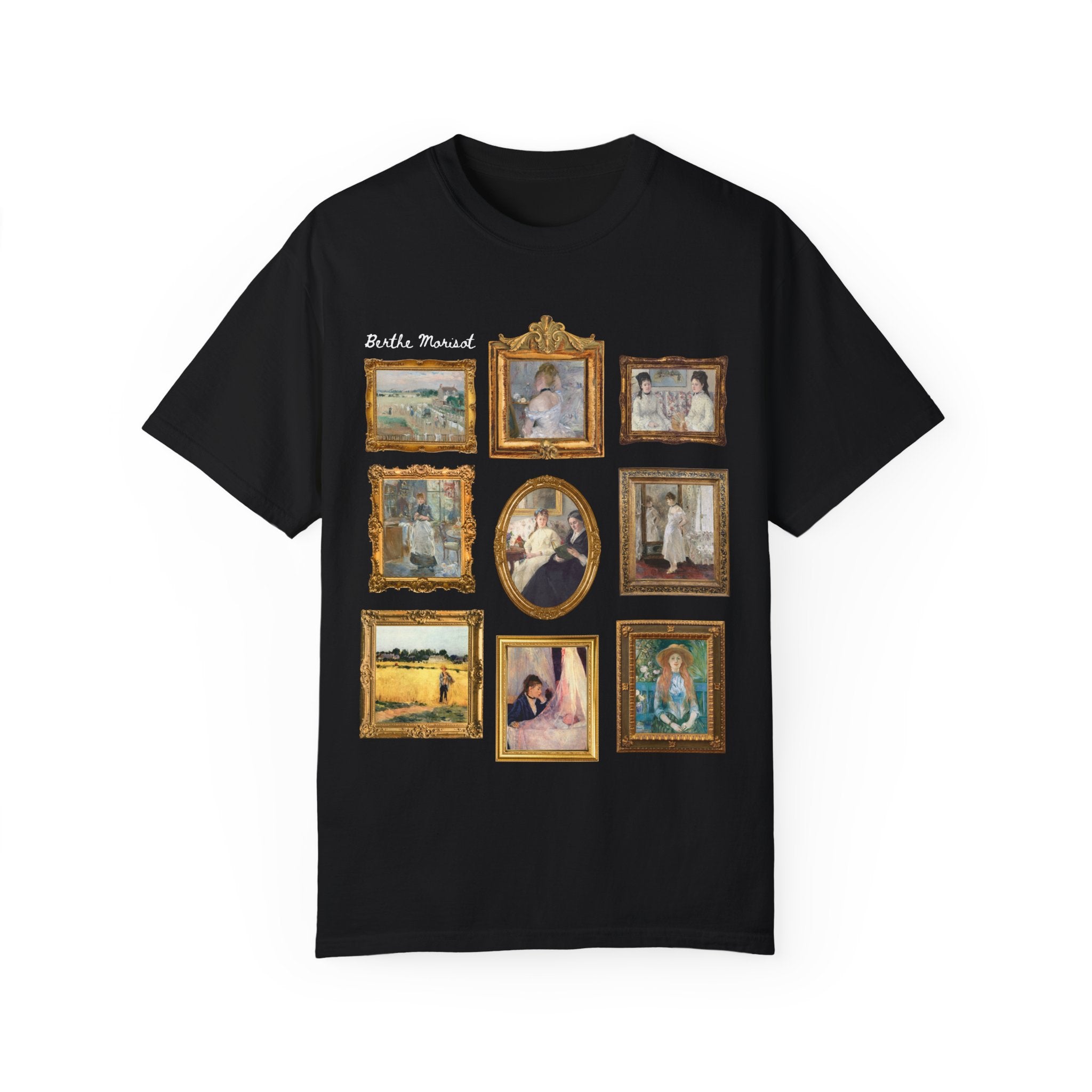 Berthe Morisot Tee Shirt: Famous Paintings, French Impressionist Movement, Gallery Wall Vibes, Humanites Major Gift, Cozy Art History Shirt - Opal and June