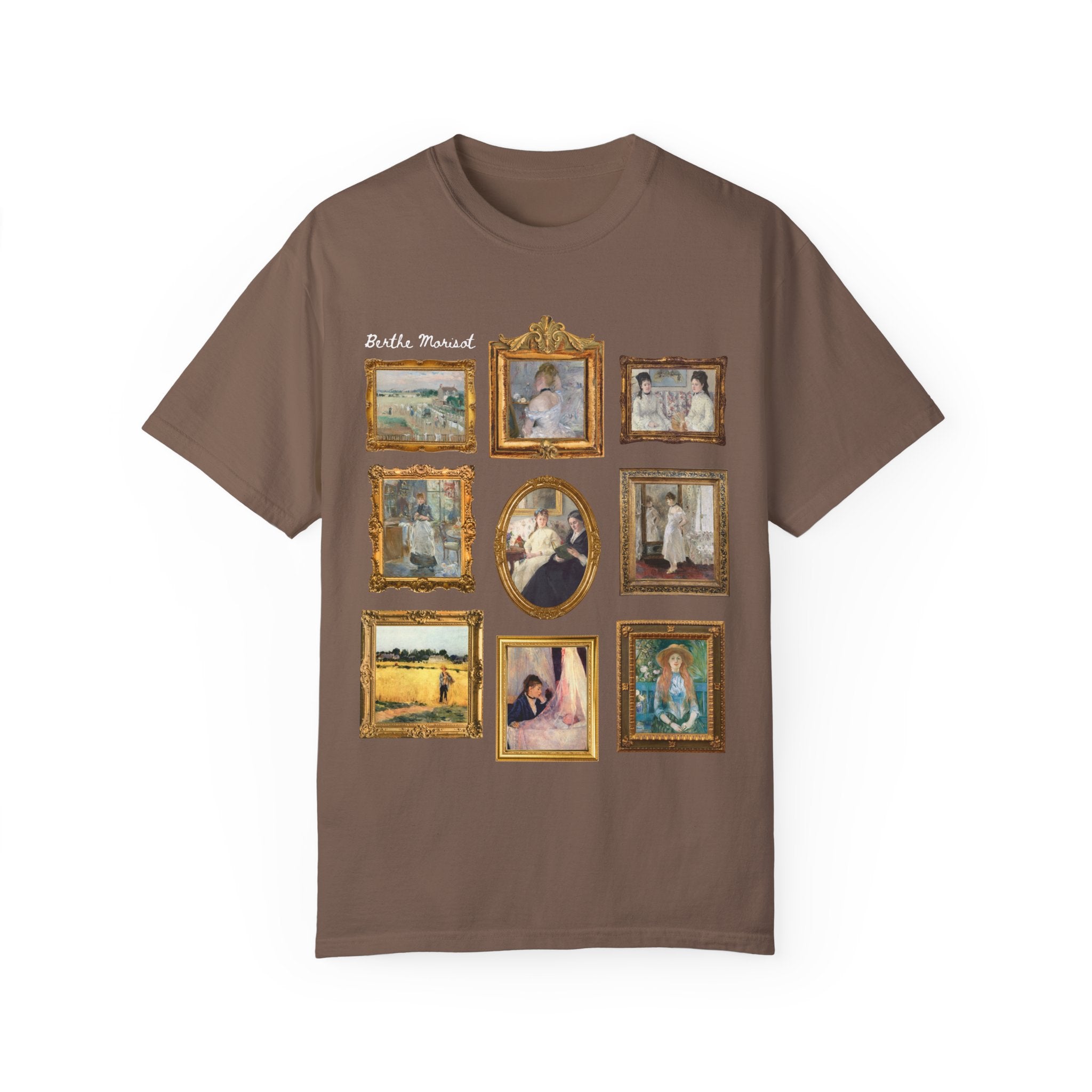 Berthe Morisot Tee Shirt: Famous Paintings, French Impressionist Movement, Gallery Wall Vibes, Humanites Major Gift, Cozy Art History Shirt - Opal and June