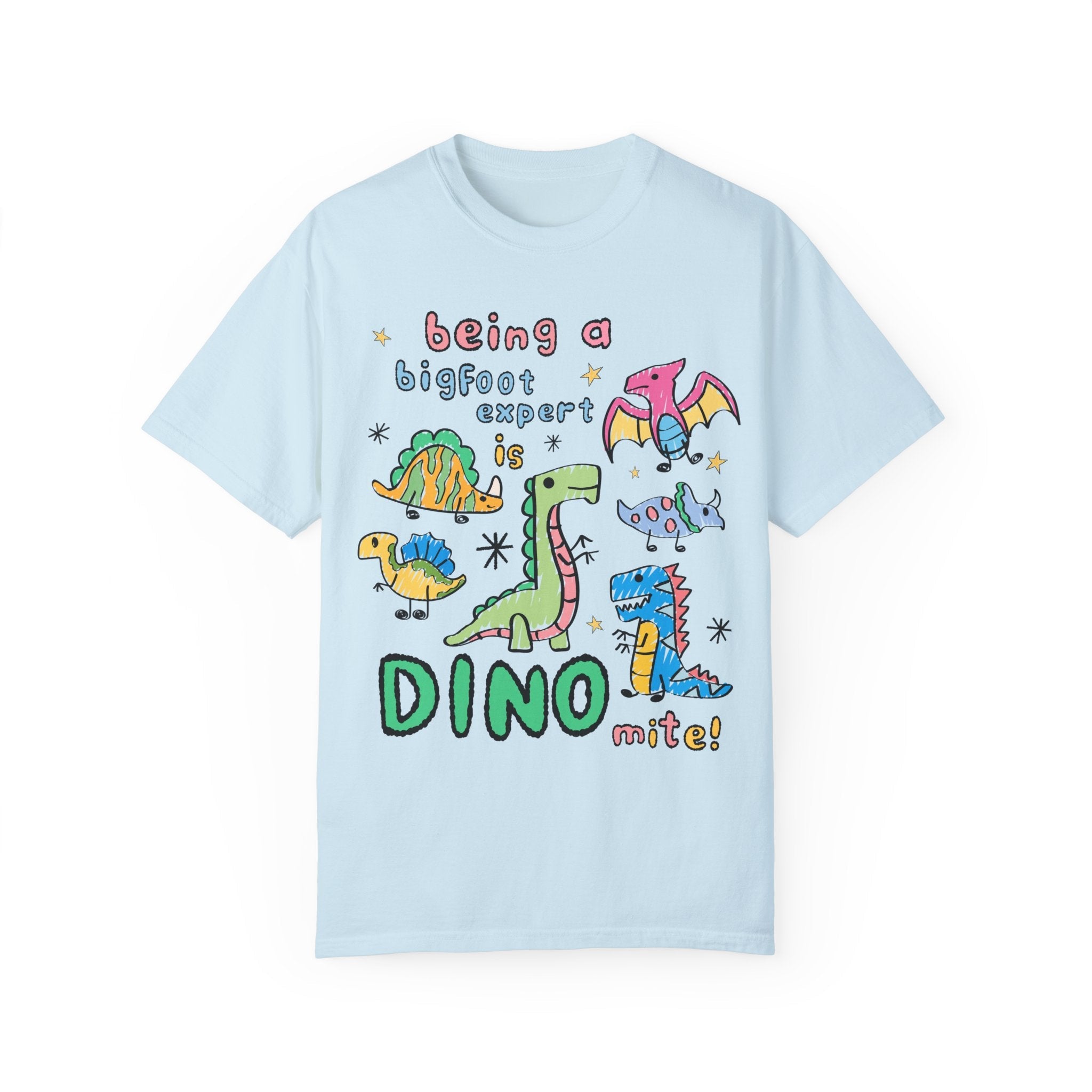 Bigfoot Expert Tee Shirt for Dinosaur Lover Who Loves Sasquatch, Funny Saying Birthday Gift, Mythical Creature, Famous American Folklore Tee - Opal and June