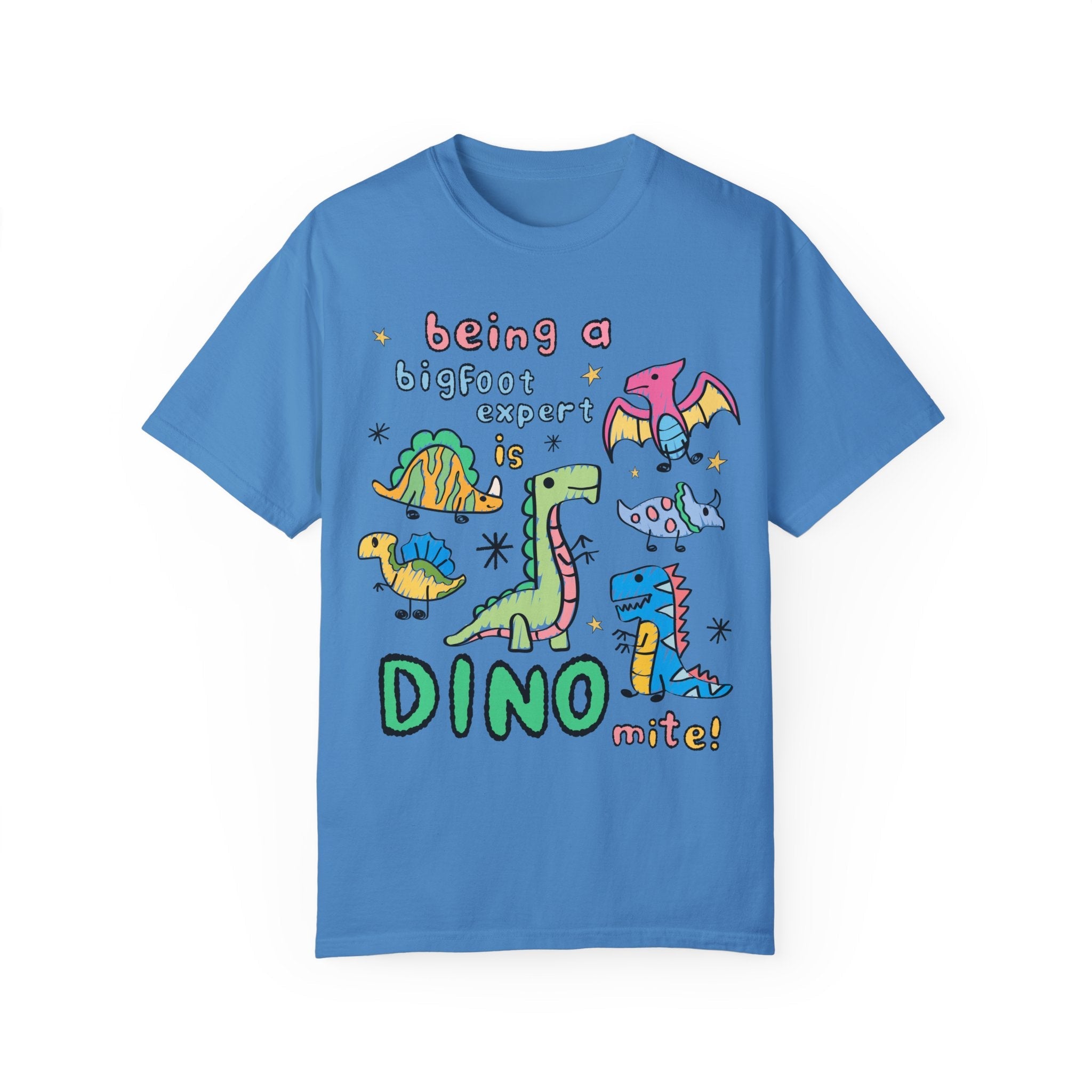 Bigfoot Expert Tee Shirt for Dinosaur Lover Who Loves Sasquatch, Funny Saying Birthday Gift, Mythical Creature, Famous American Folklore Tee - Opal and June