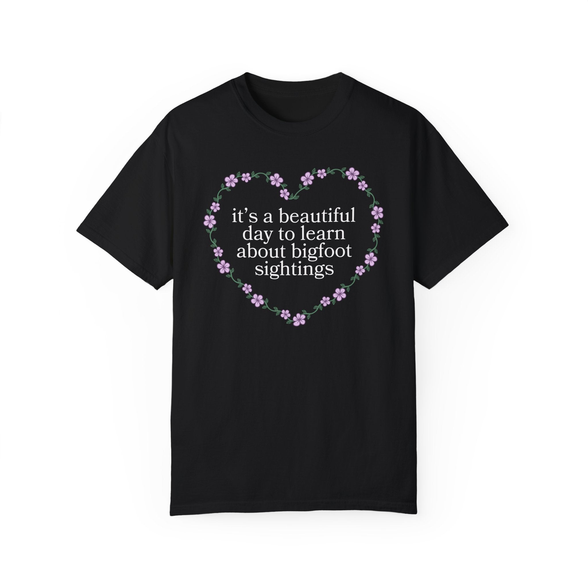 Bigfoot Sightings Tee Shirt for Mom Who Loves Sasquatch, Funny Saying T-Shirt, Mythical Creature, Famous American Folklore Gift for Daughter - Opal and June