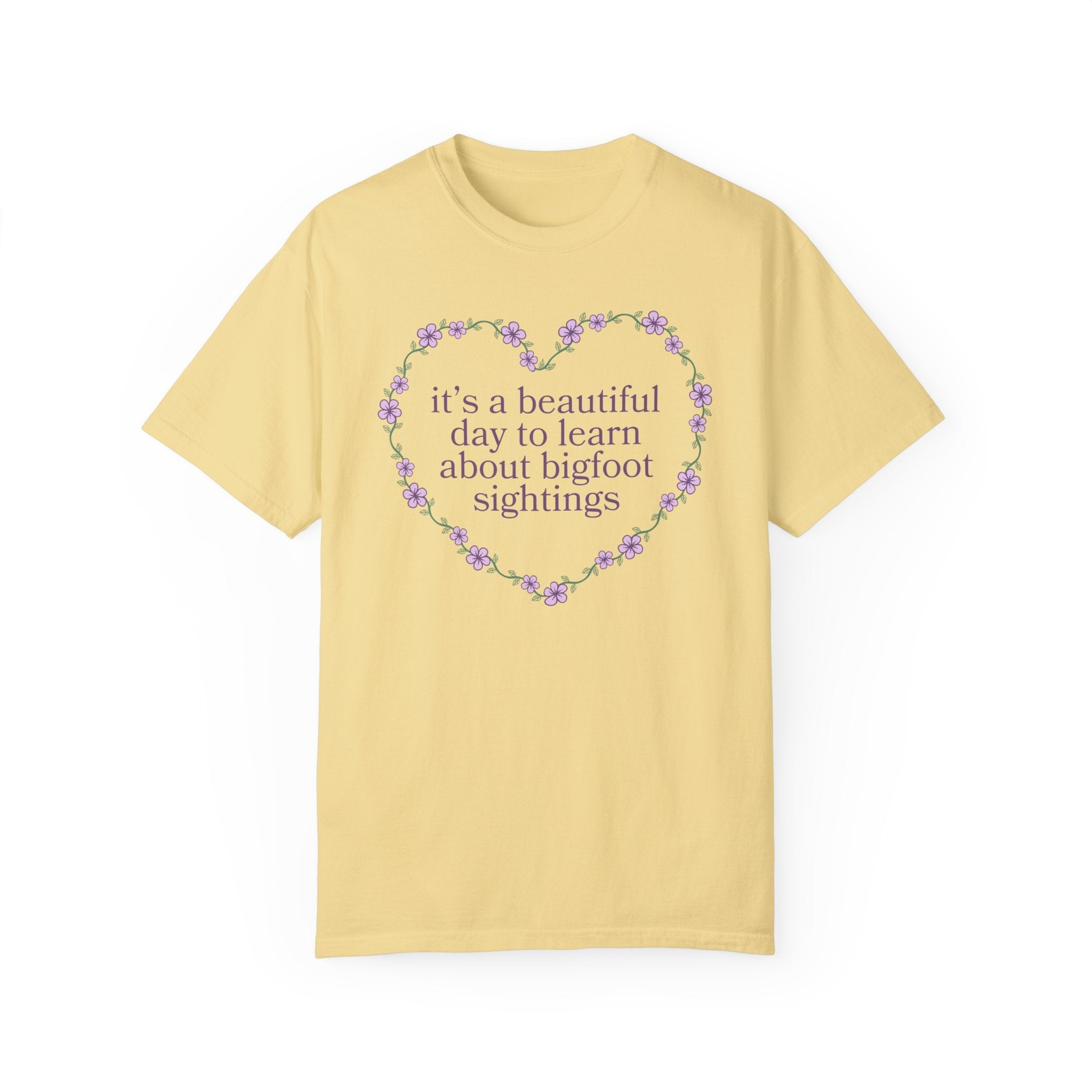 Bigfoot Sightings Tee Shirt for Mom Who Loves Sasquatch, Funny Saying T-Shirt, Mythical Creature, Famous American Folklore Gift for Daughter - Opal and June