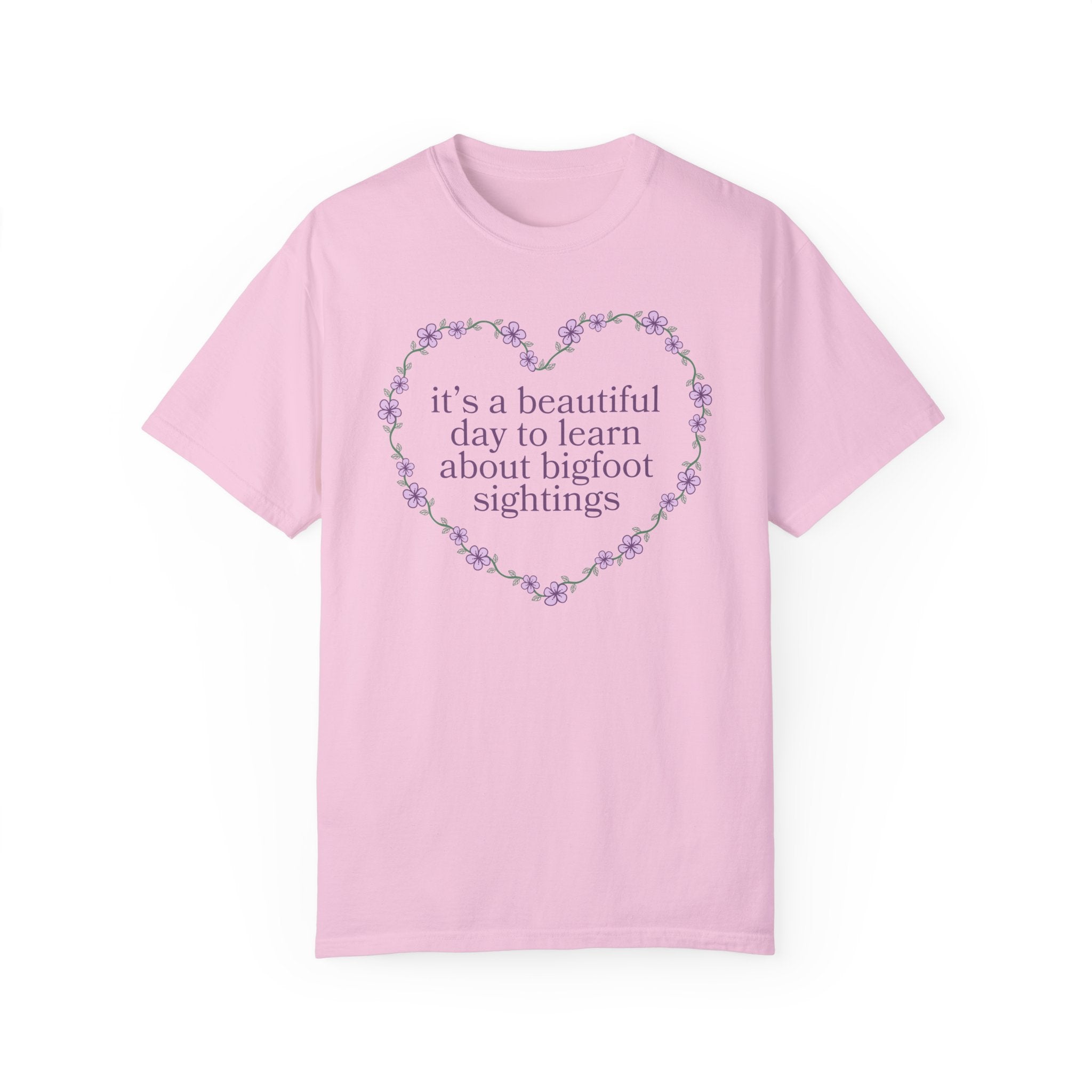 Bigfoot Sightings Tee Shirt for Mom Who Loves Sasquatch, Funny Saying T-Shirt, Mythical Creature, Famous American Folklore Gift for Daughter - Opal and June