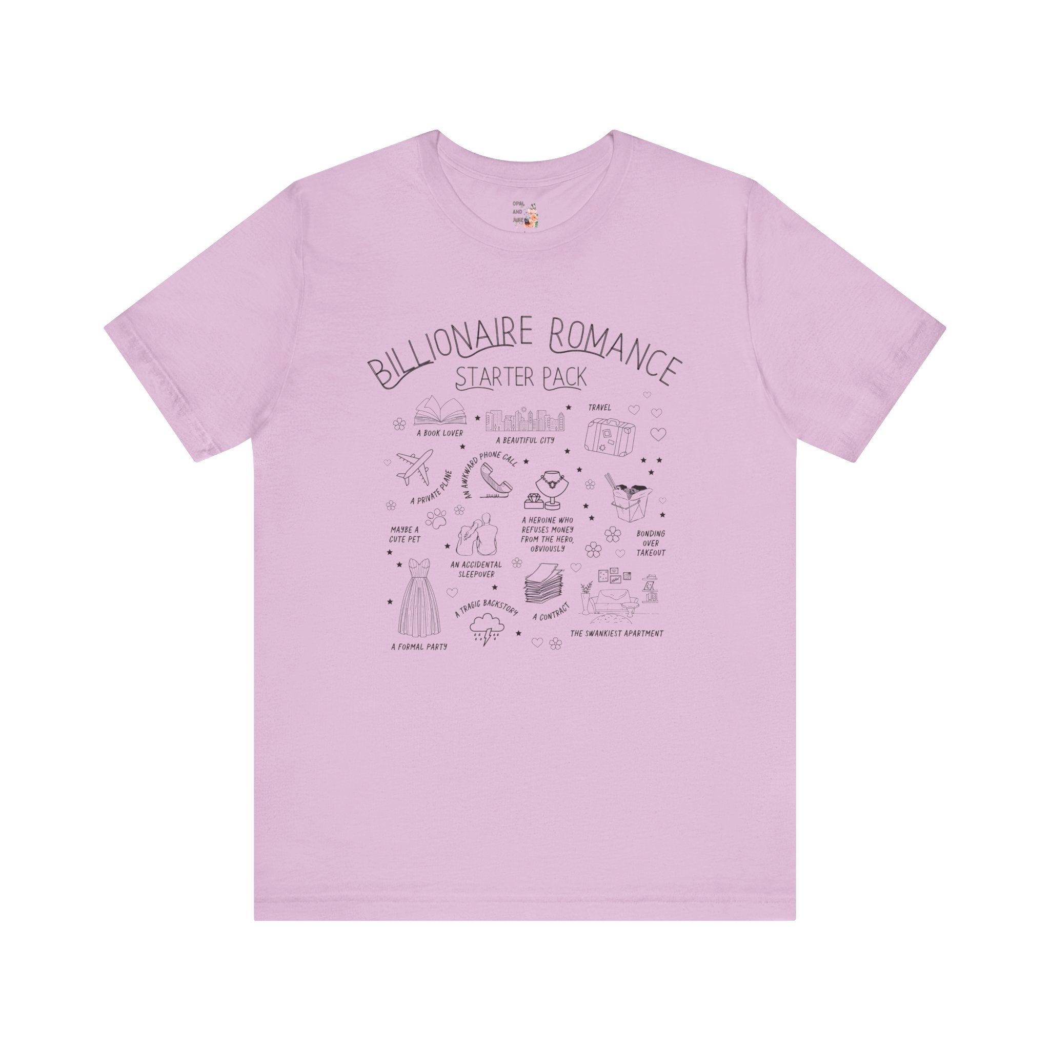 Billionaire Romance Tee - Opal and June