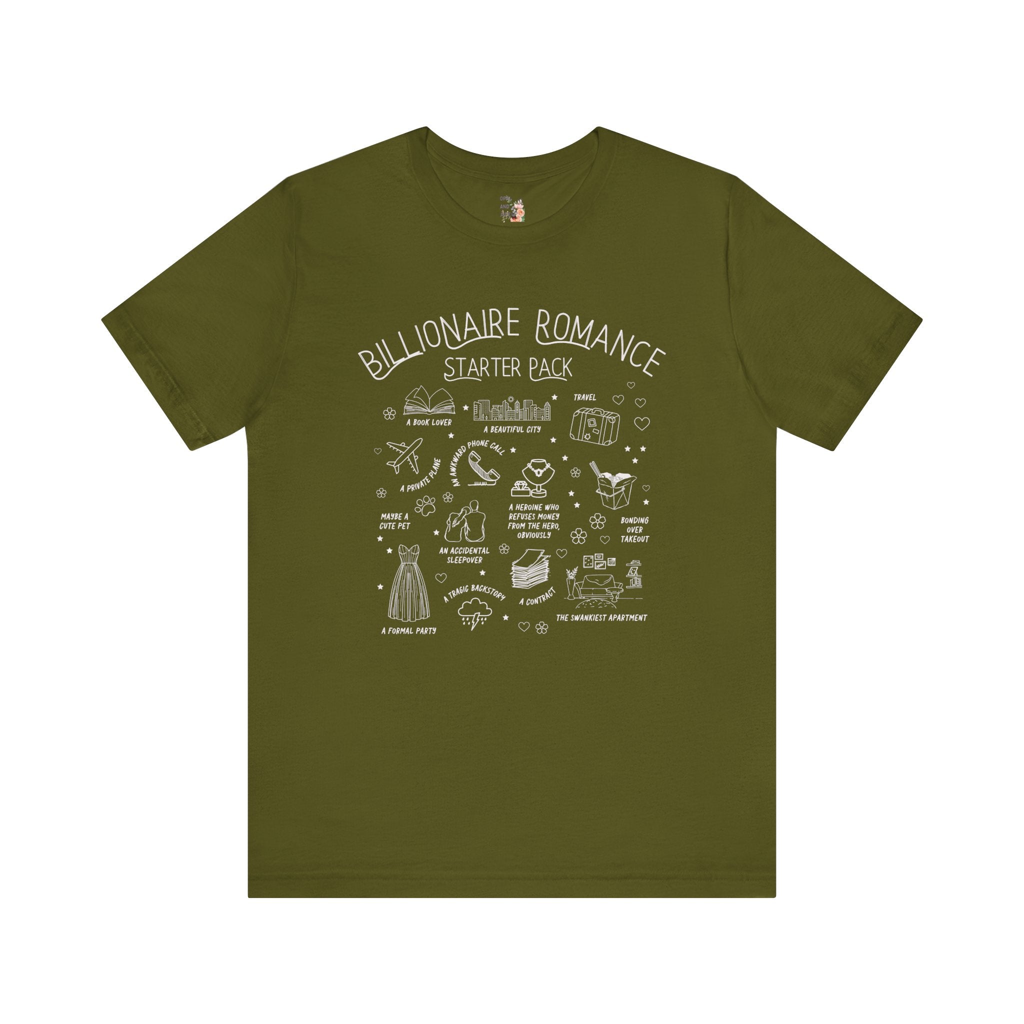 Billionaire Romance Tee - Opal and June