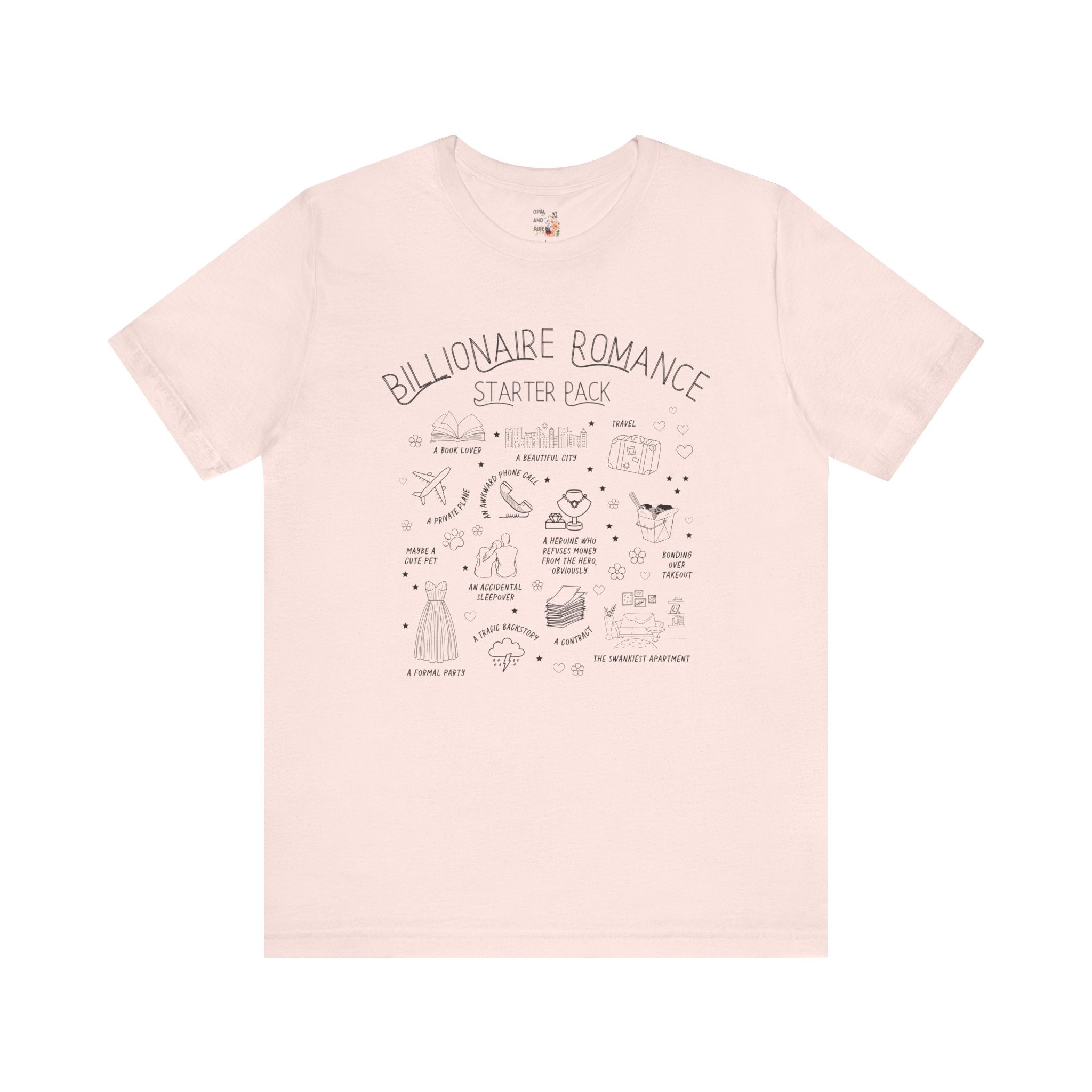 Billionaire Romance Tee - Opal and June