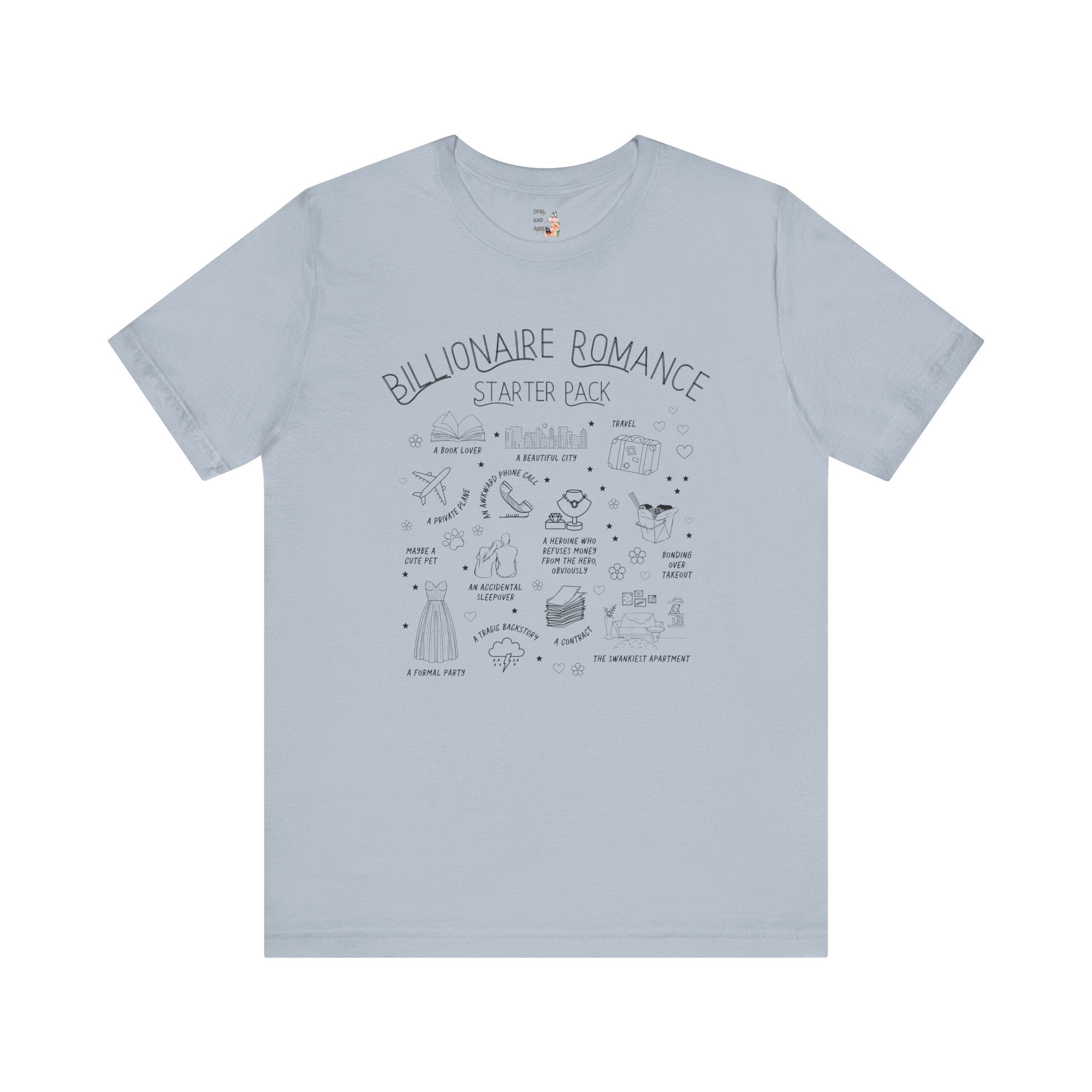 Billionaire Romance Tee - Opal and June