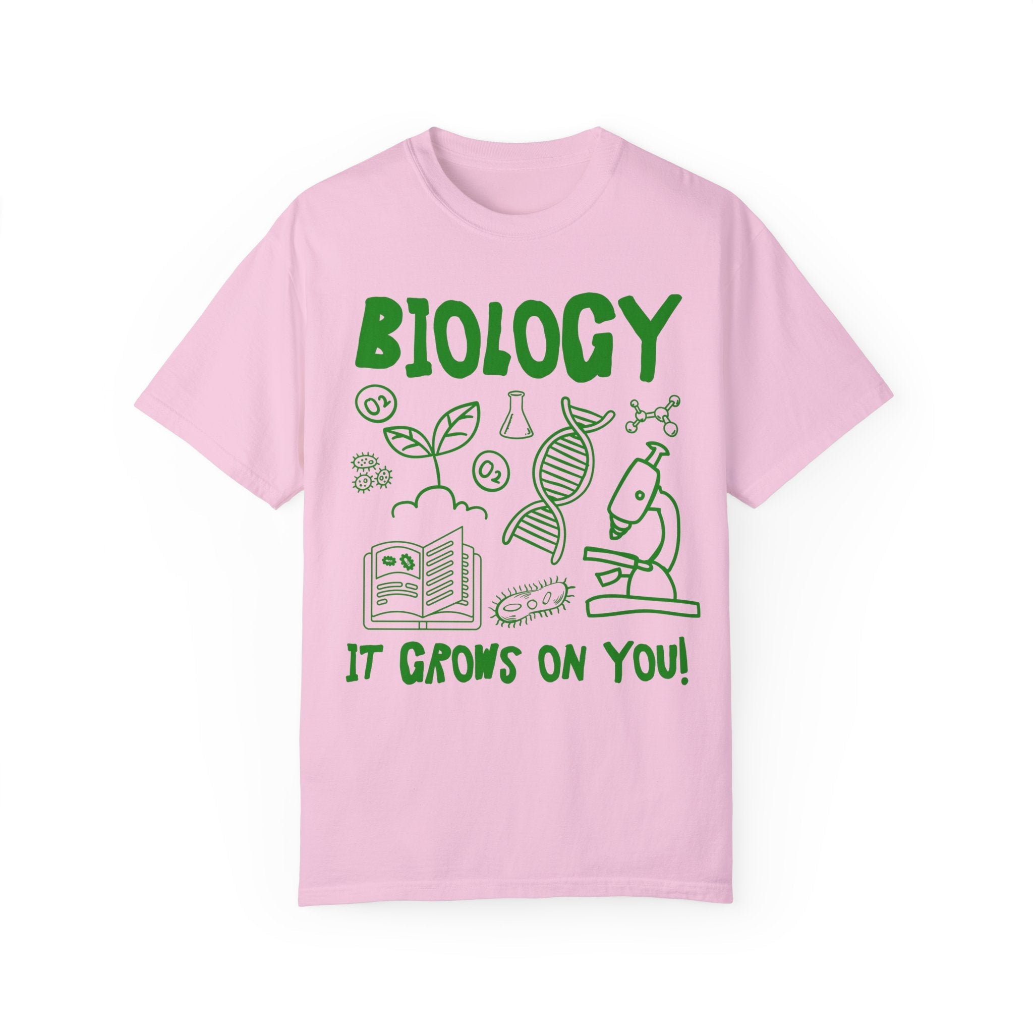 Biology Teacher Tee Shirt for Science Teacher or Science Major: Funny Saying High School Biology Teacher T-Shirt, Middle School Science Gift - Opal and June