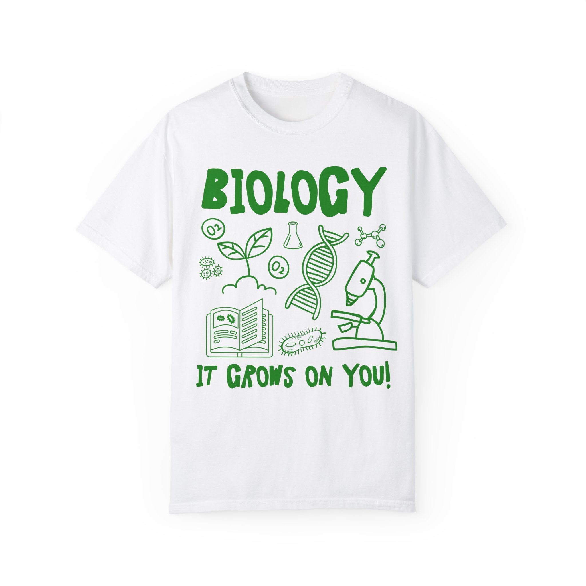 Biology Teacher Tee Shirt for Science Teacher or Science Major: Funny Saying High School Biology Teacher T-Shirt, Middle School Science Gift - Opal and June