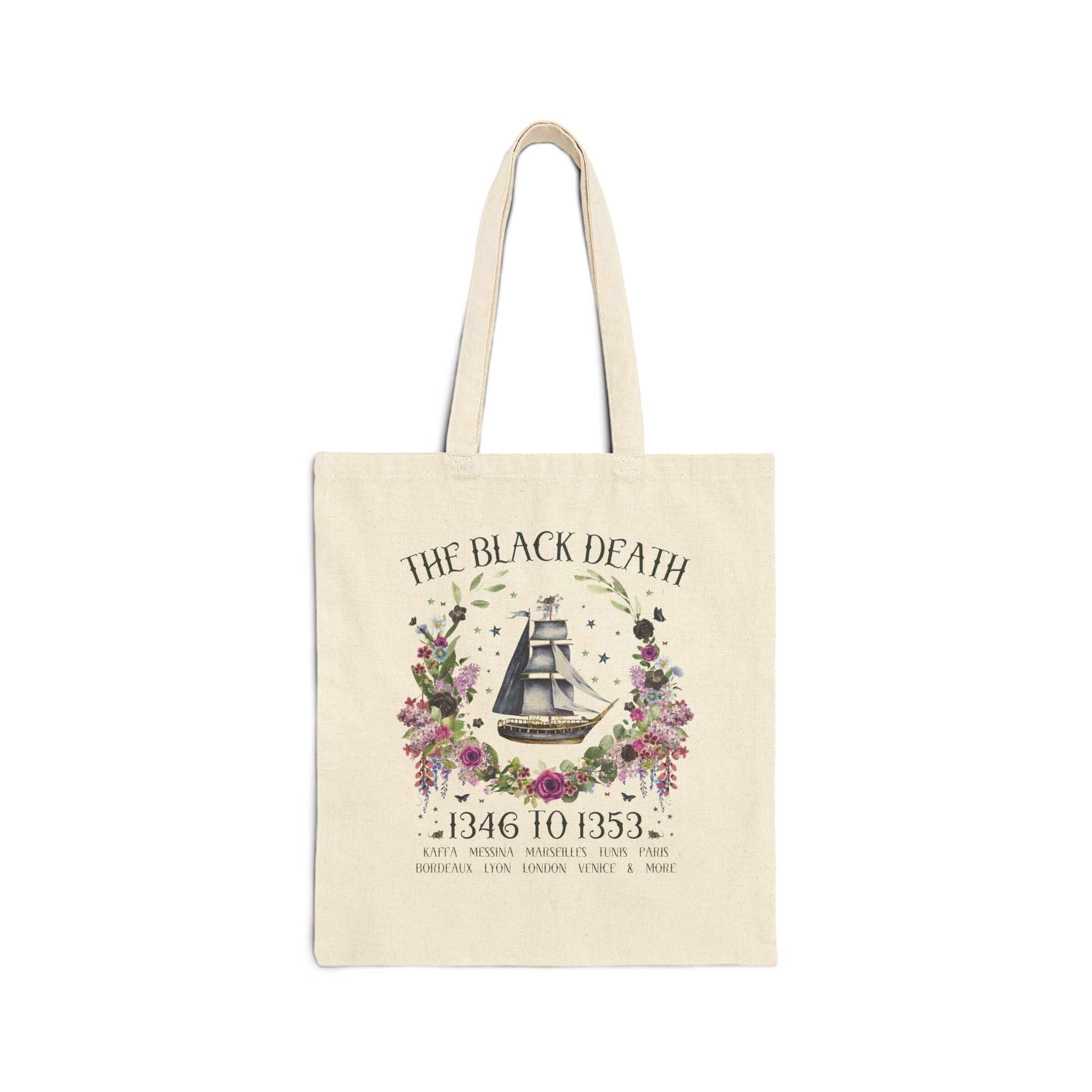 Black Death History Tote - Opal and June