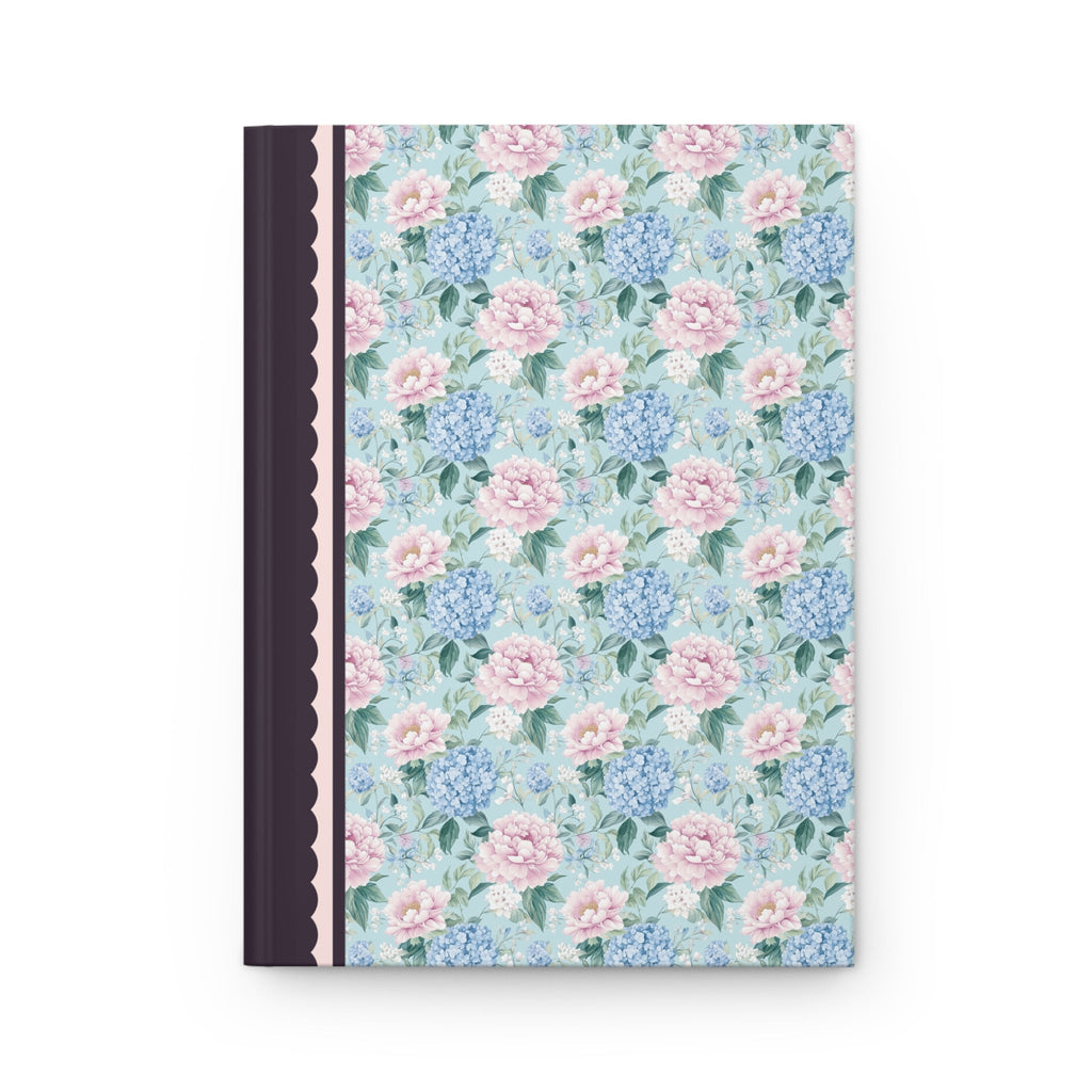 Blue Floral Cottagecore Notebook - Opal and June