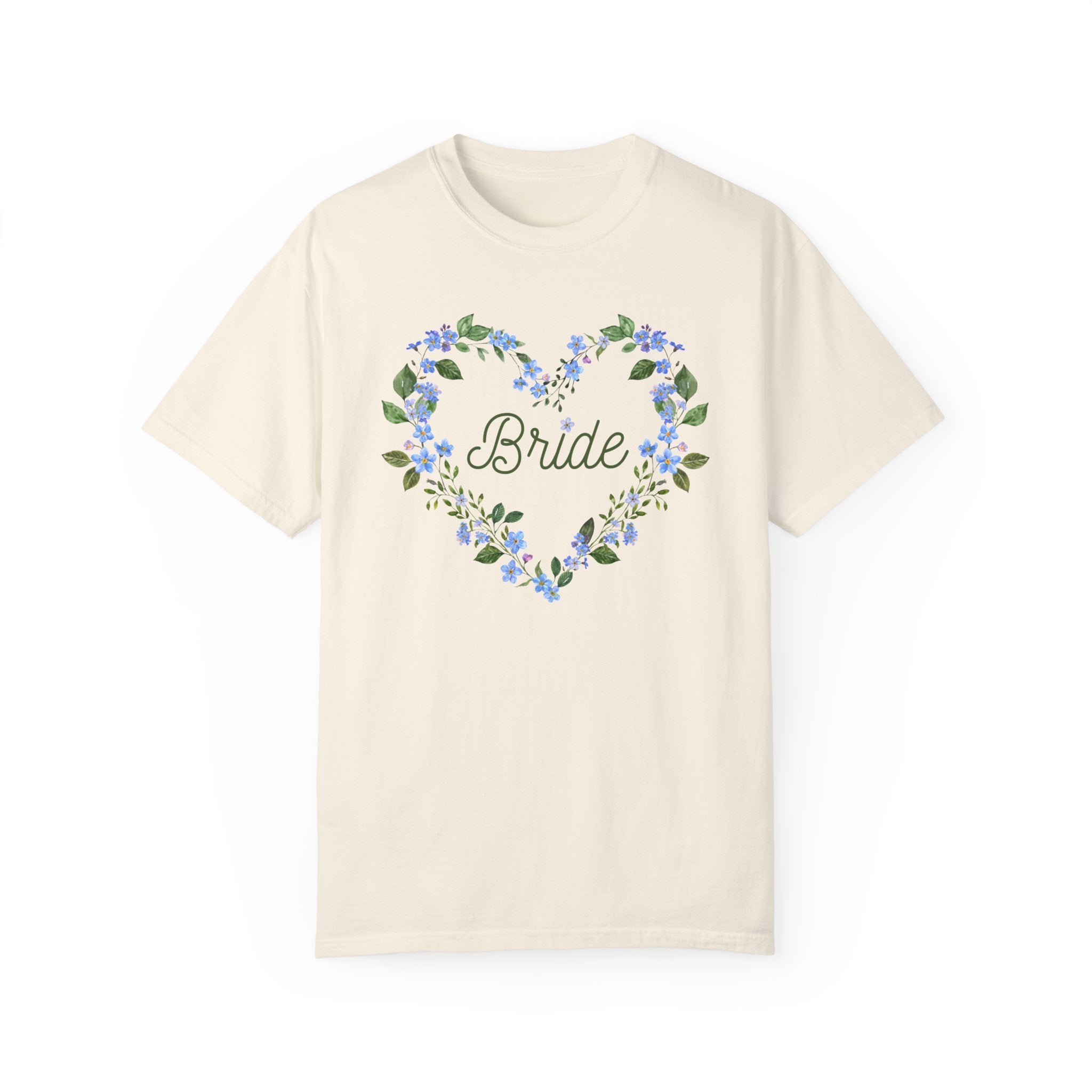 Boho Cottagecore Bride Tee Shirt for Engaged Friend - Opal and June