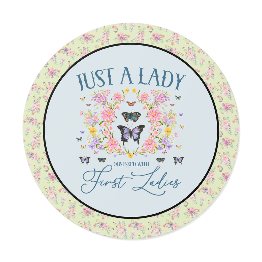 Boho First Ladies Fan Sticker - Opal and June