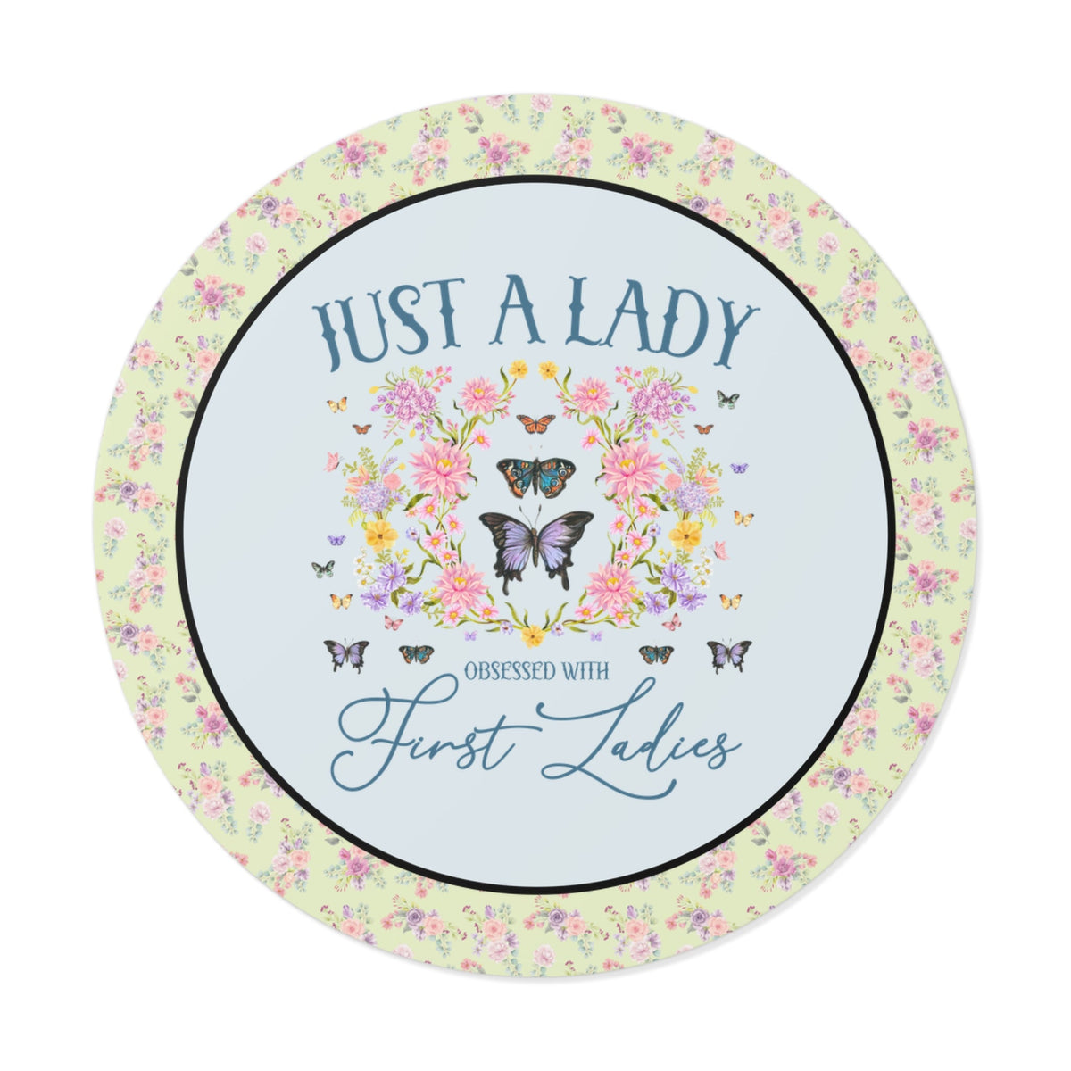 Boho First Ladies Fan Sticker – Opal and June