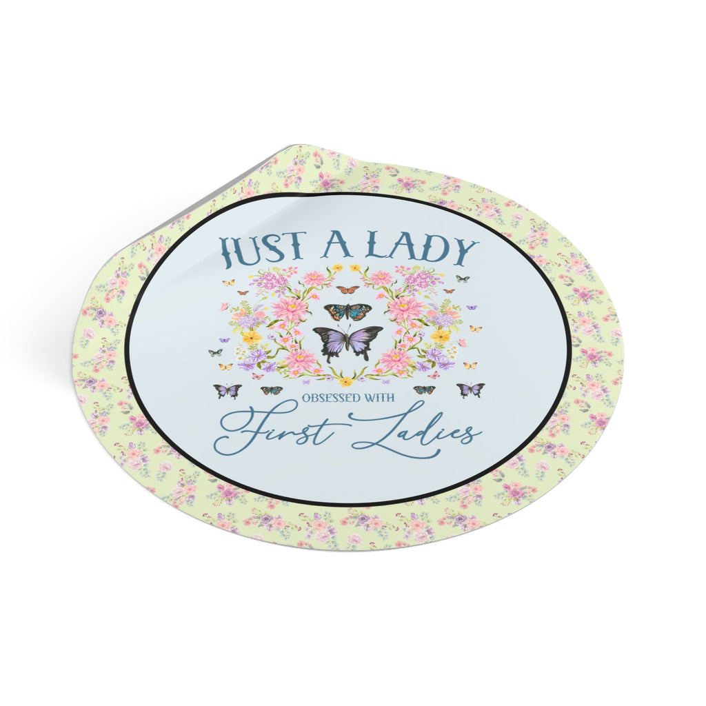 Boho First Ladies Fan Sticker - Opal and June