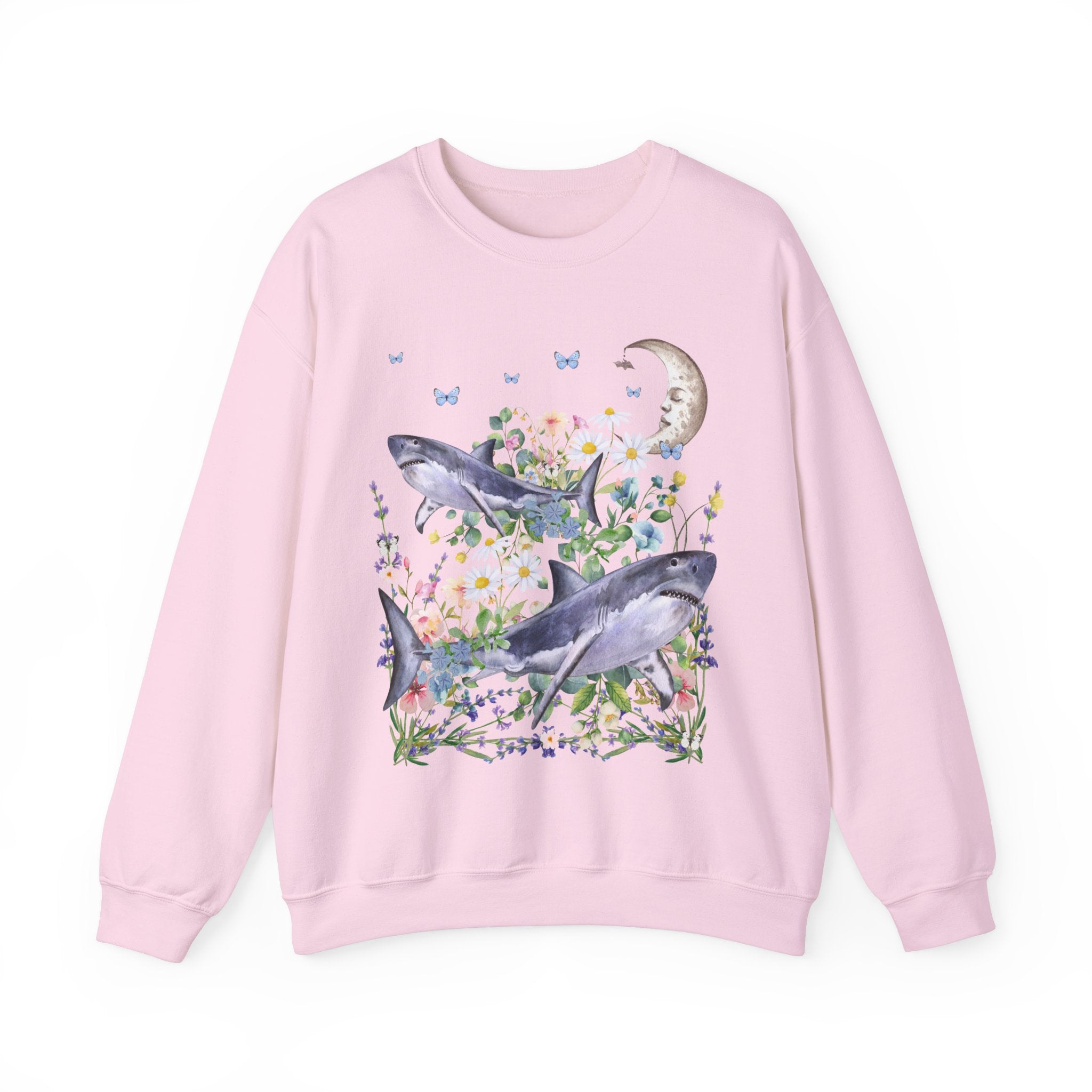 Boho Floral Shark Sweatshirt - Opal and June
