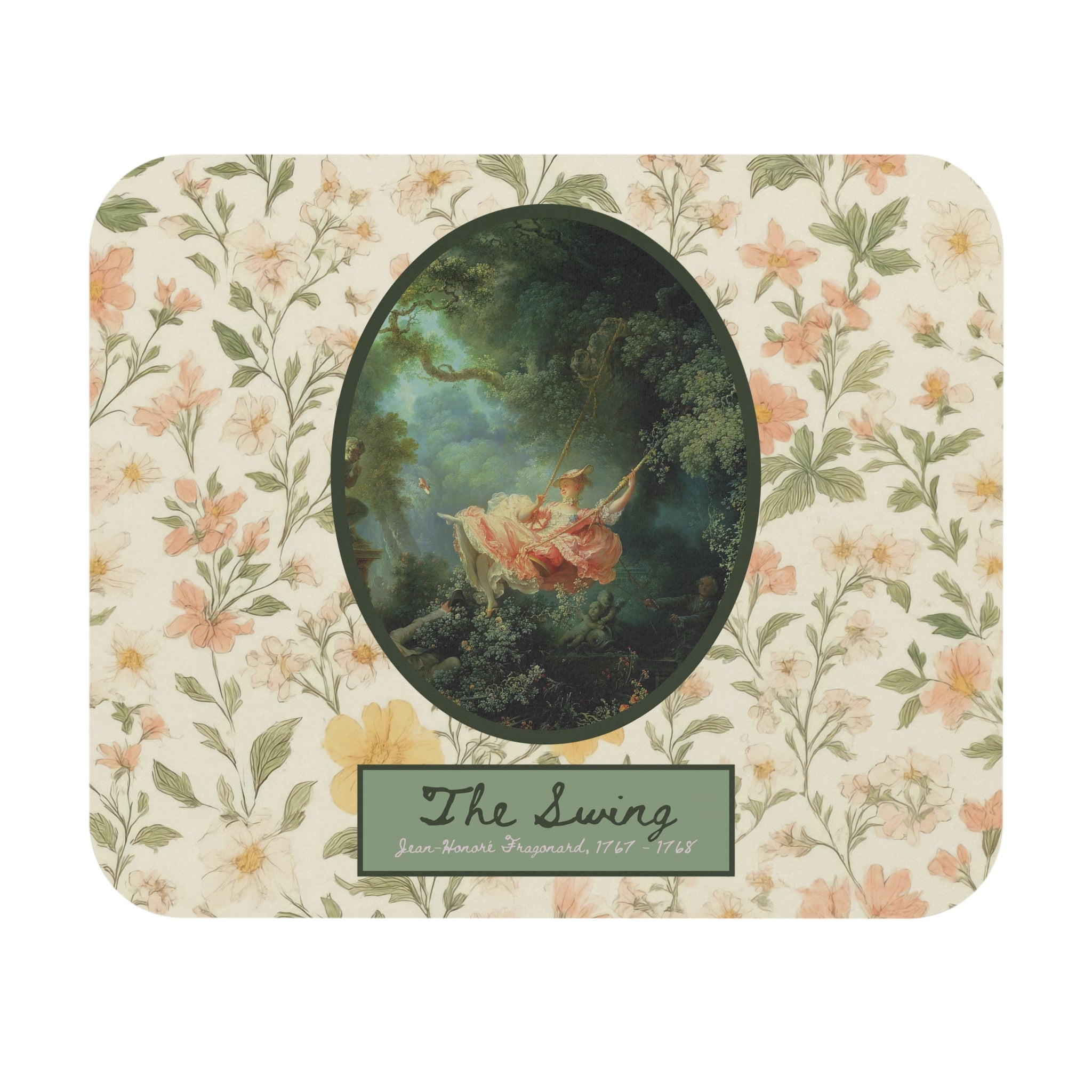Boho Fragonard Mousepad - Opal and June