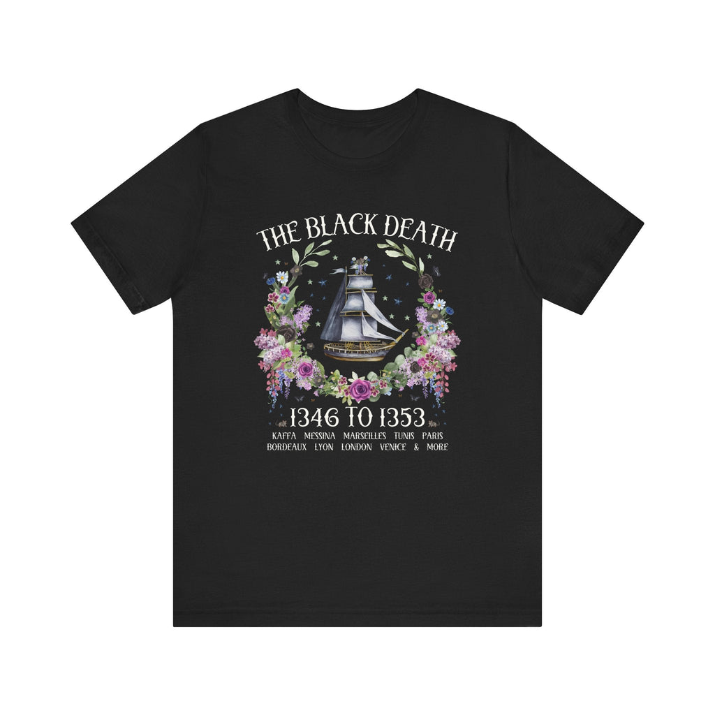 Boho History Black Death Tee Shirt - Opal and June