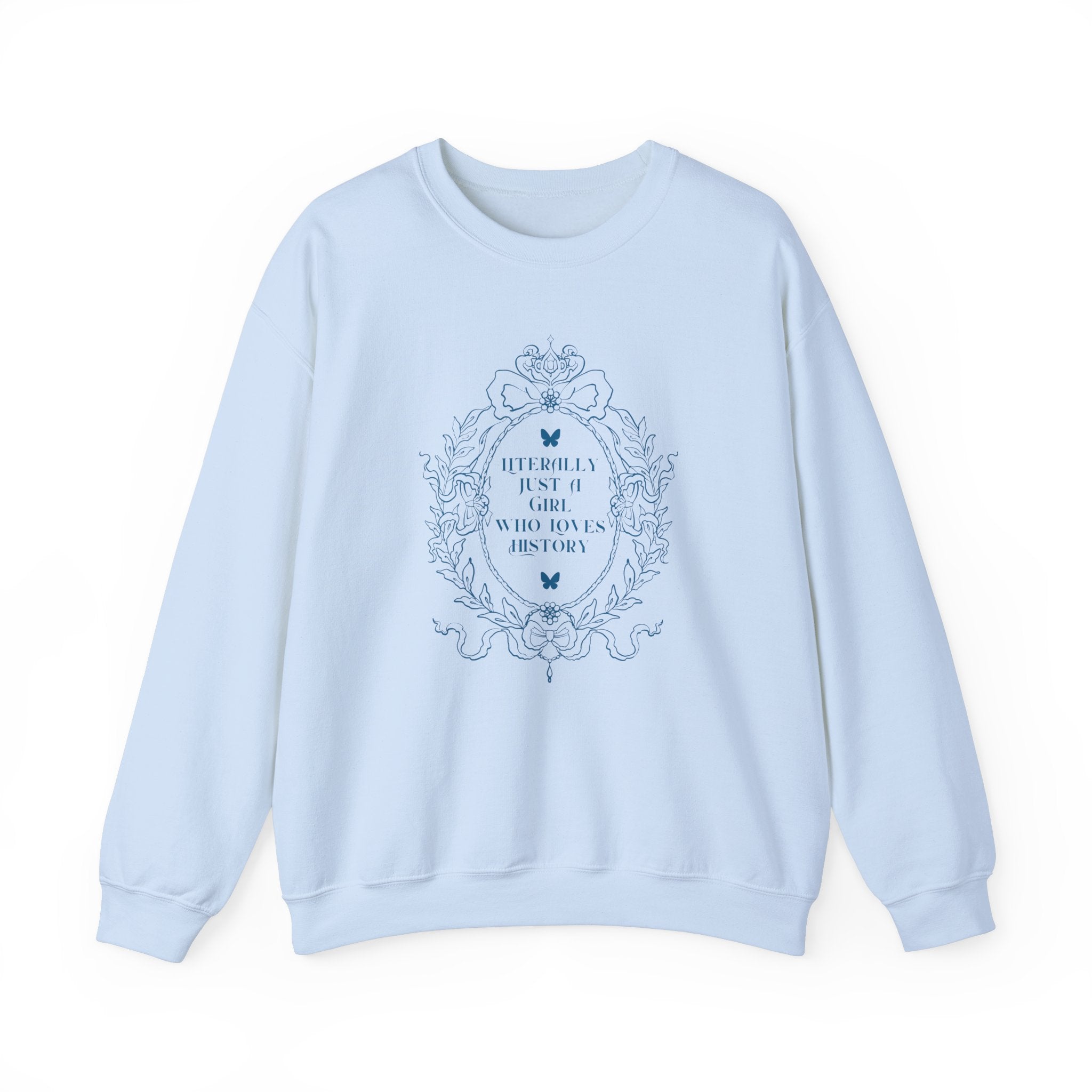 Boho History Lover Sweatshirt with Butterflies - Opal and June
