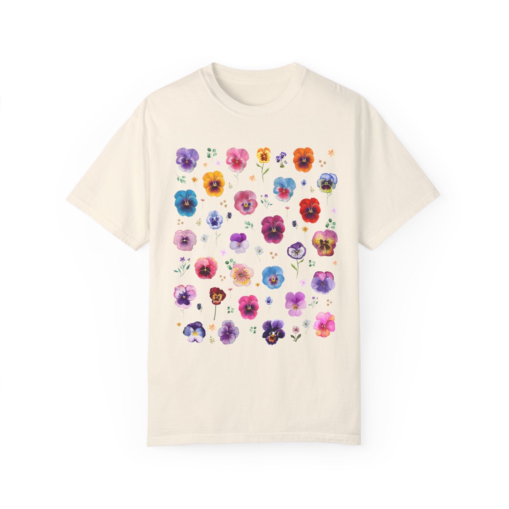 Boho Pressed Flower Tee Shirt - Opal and June