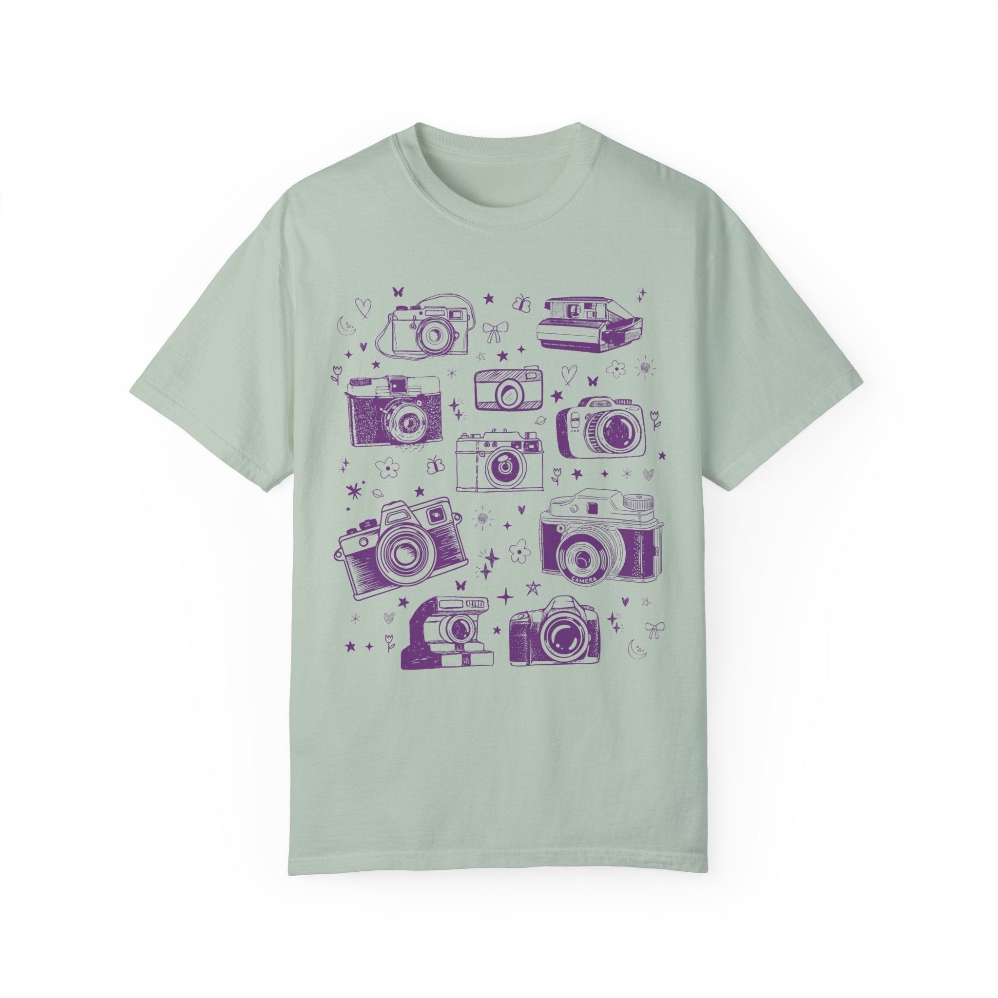 Boho Tattoo Camera Tee Shirt - Opal and June