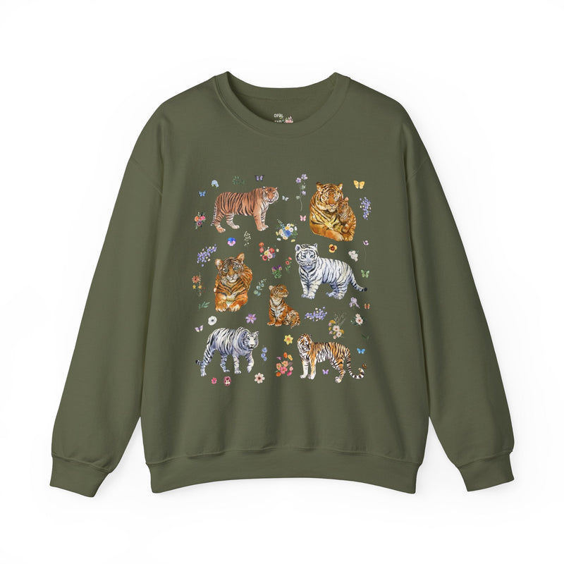 Boho Tiger Sweatshirt - Opal and June