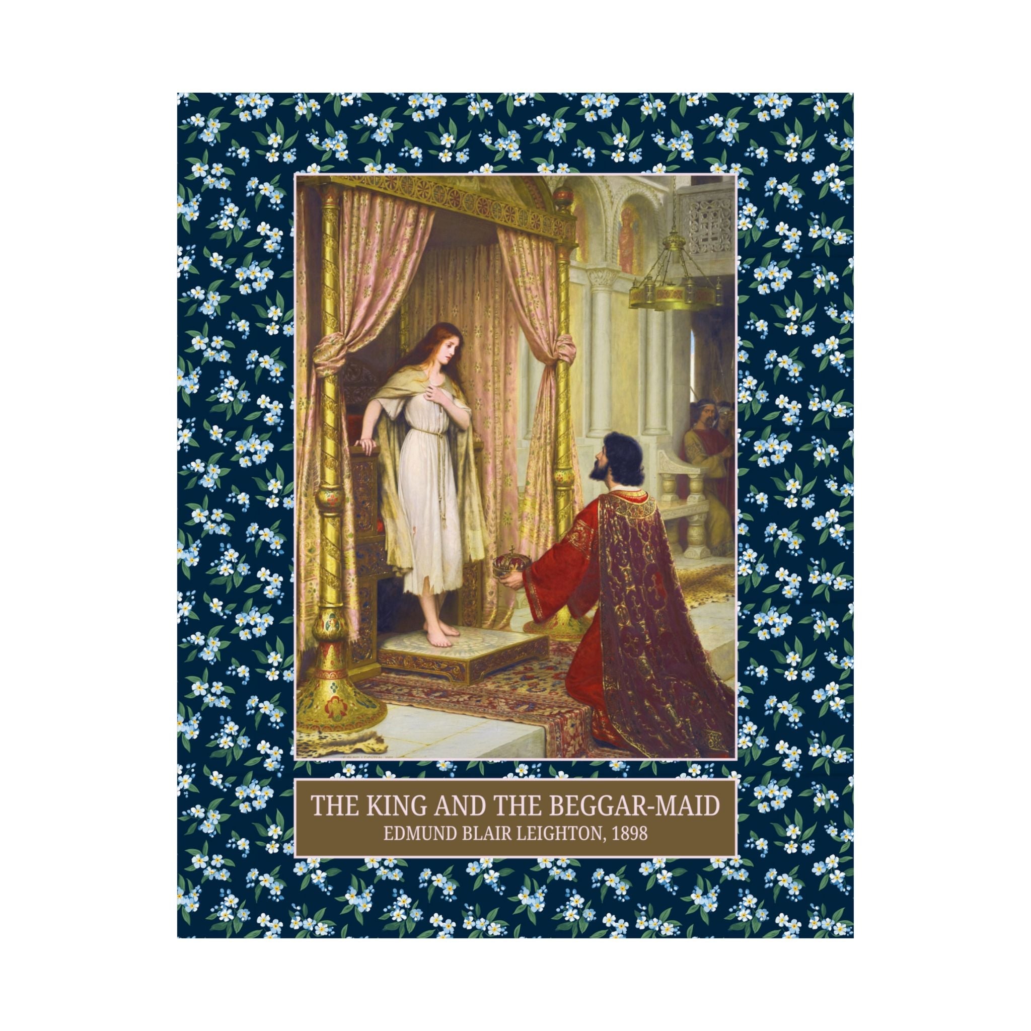 Book Lover Art History Poster: The King and the Beggar - Maid - Opal and June