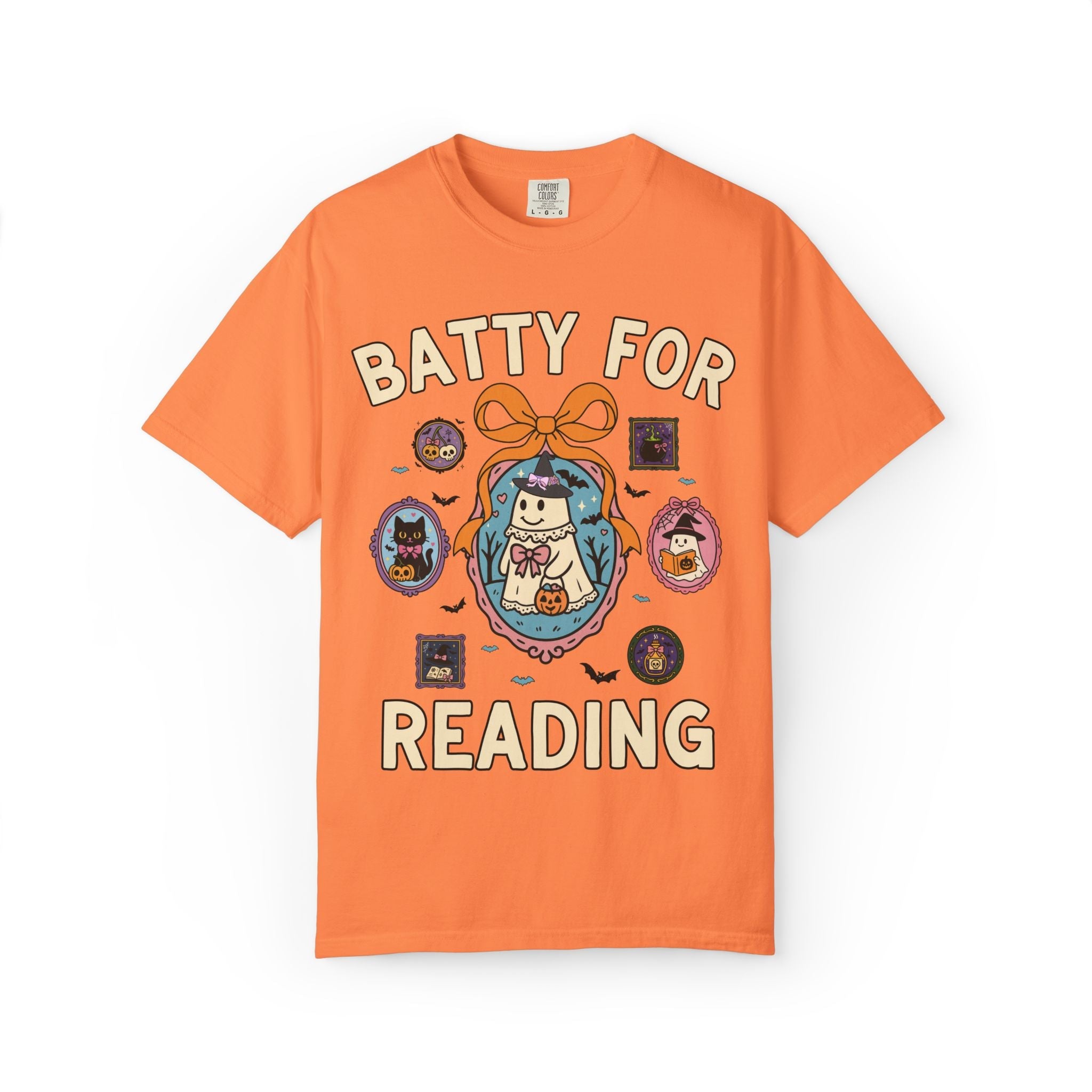 Book Lover Batty for Reading Tee - Opal and June