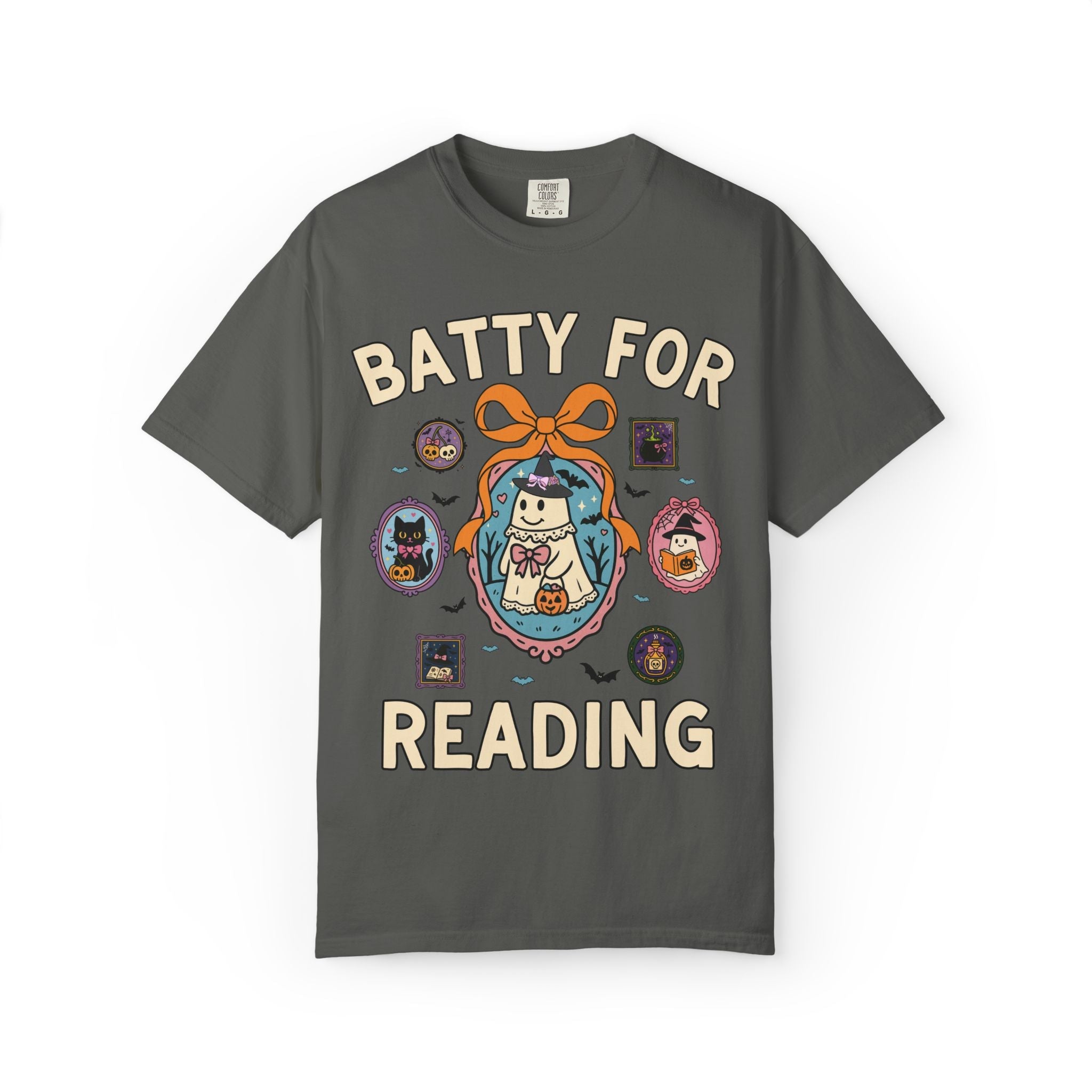Book Lover Batty for Reading Tee - Opal and June