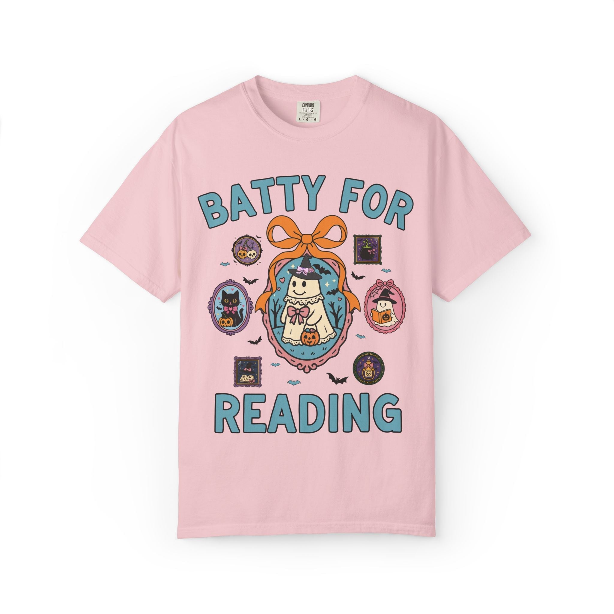 Book Lover Batty for Reading Tee - Opal and June